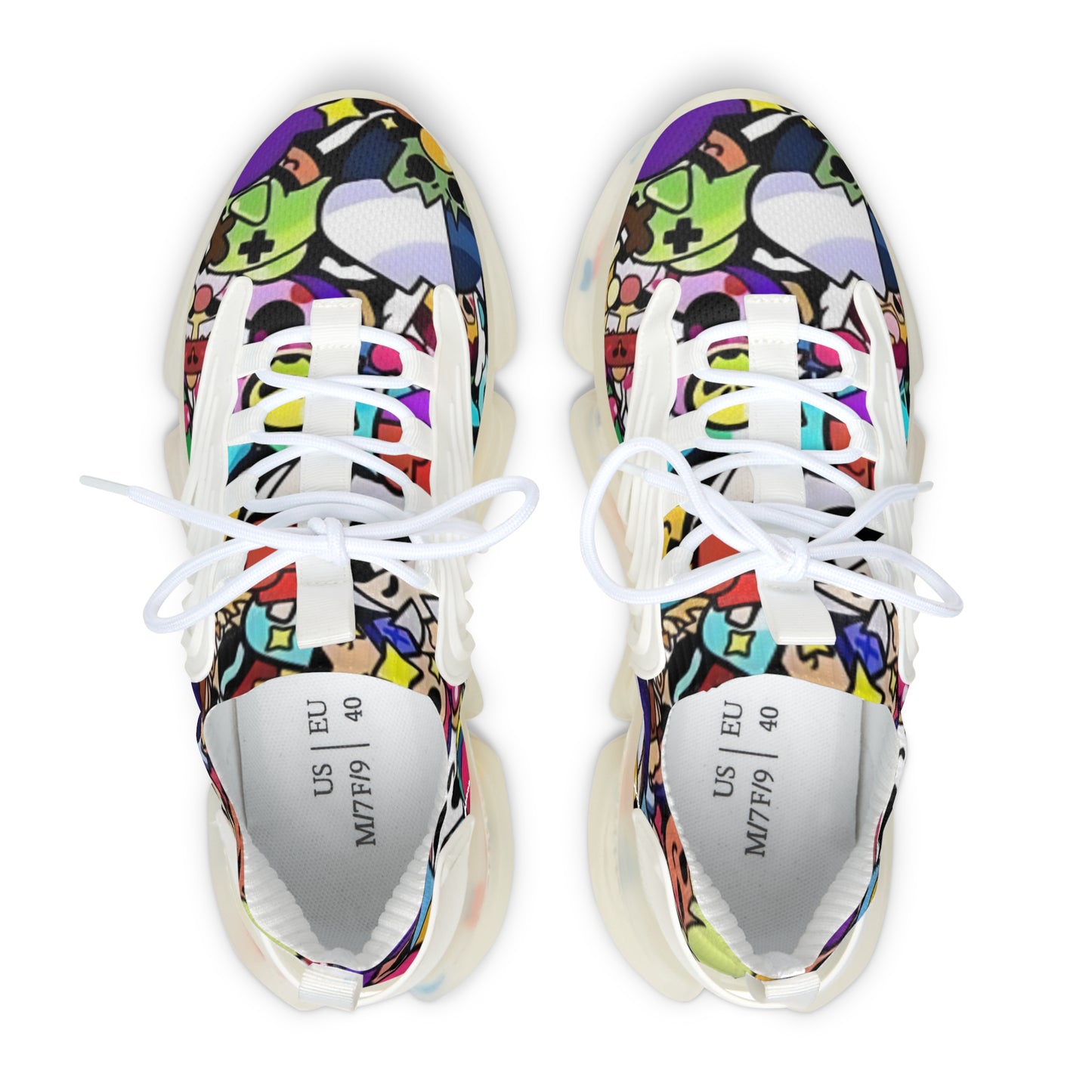 Stylish Women's Mesh Sneakers, Trendy Athletic Shoes for Fashion and Comfort, Colorful Footwear for Casual Outings, Gym, Holidays, Gift Idea