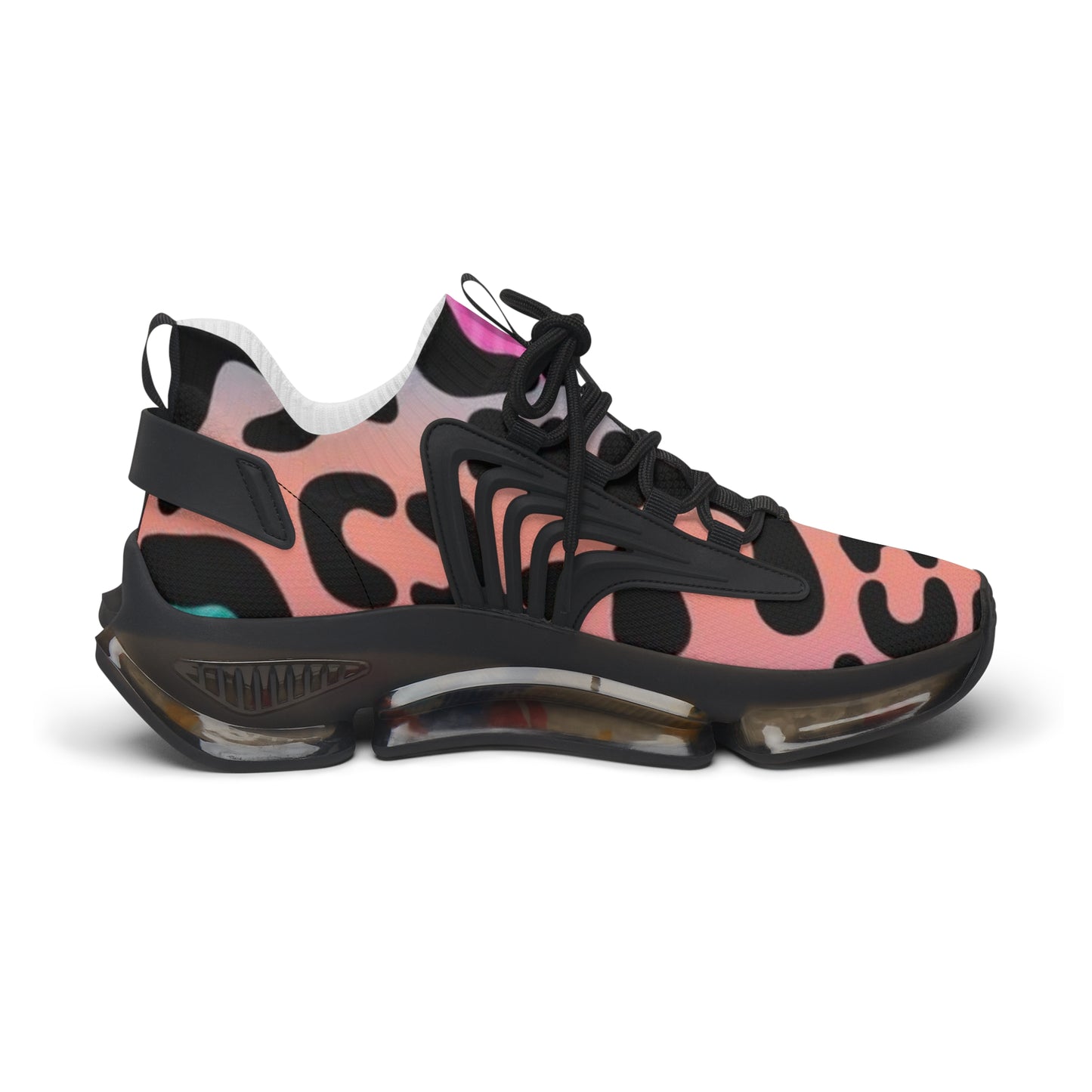 Sneakers - Cheetah Print Women's Mesh Sneakers