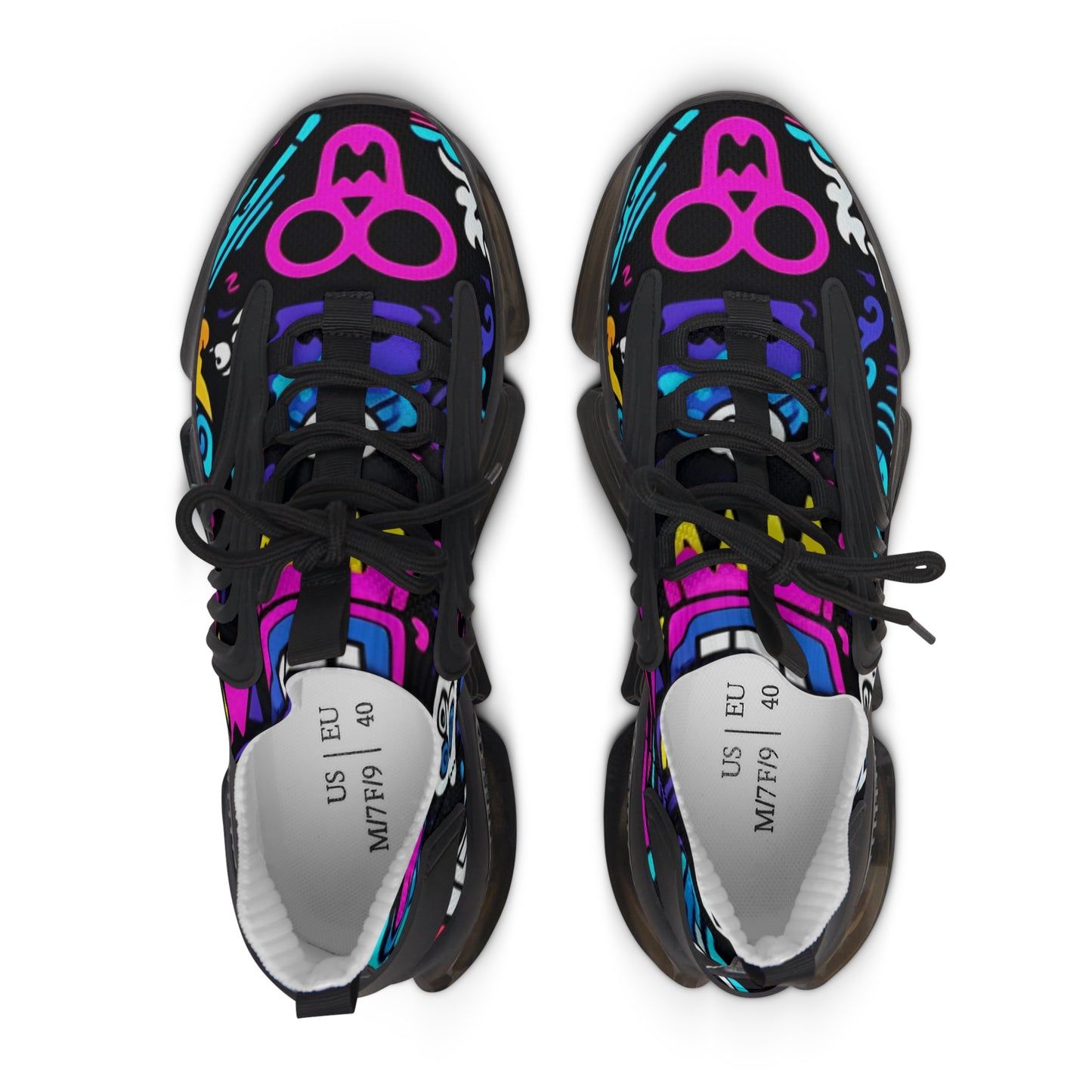 Colorful Women's Mesh Sneakers - Stylish Athletic Shoes, Trendy Footwear, Unique Sneakers, Casual Fashion, Gifts for Her
