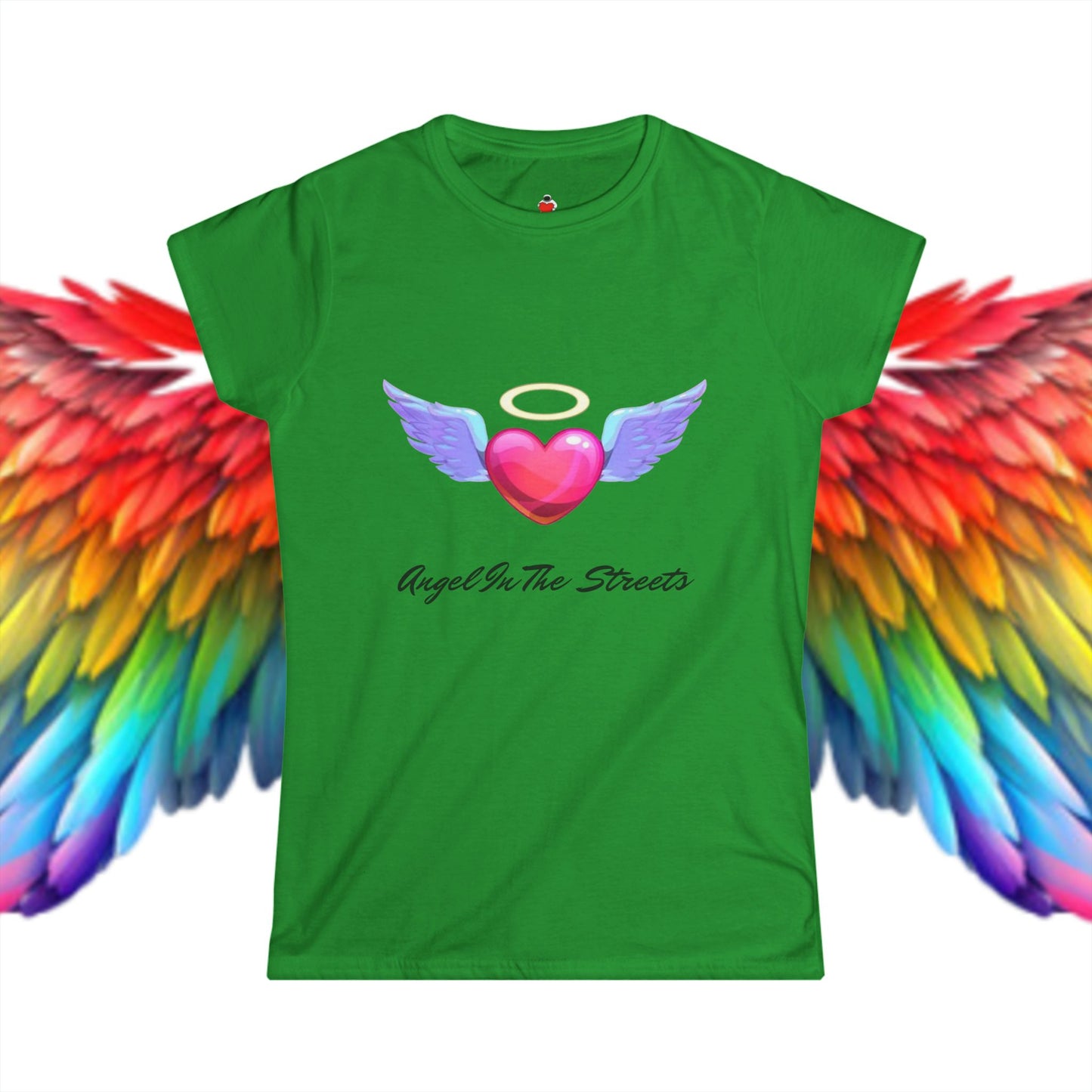 Women's Tee - Angel & Demon Collection Heaven vs Hell Streetwear Attitude