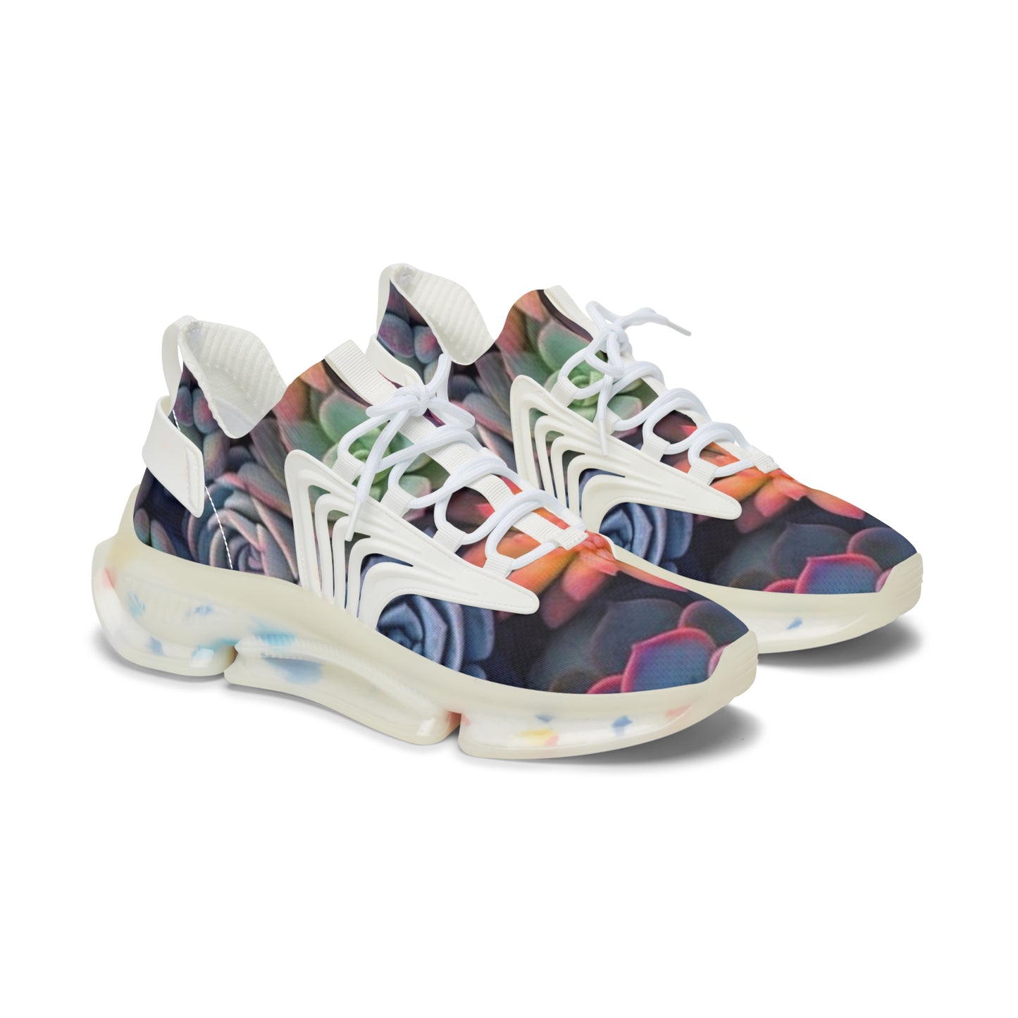 Colorful Women's Mesh Sneakers, Stylish Athletic Shoes, Trendy Workout Footwear, Lightweight Sneakers, Vibrant Casual Shoes
