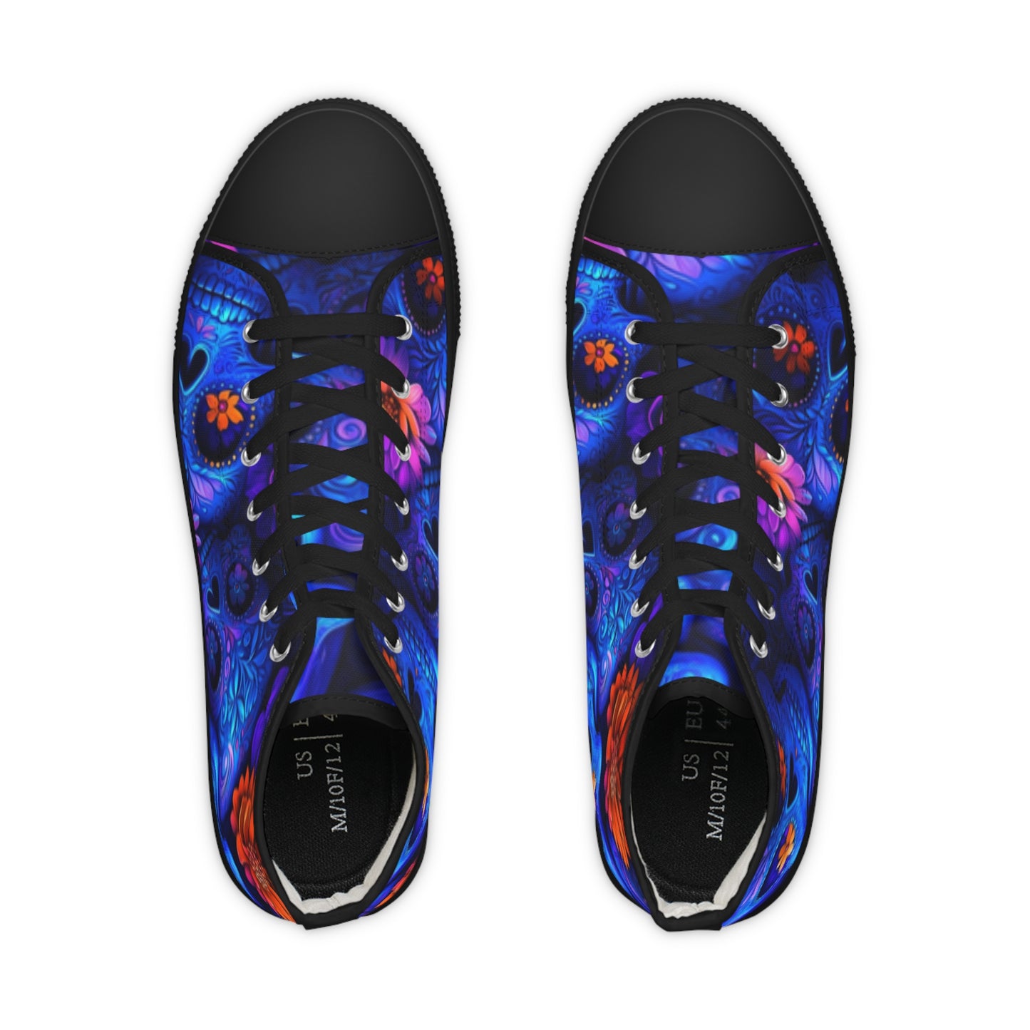 Vibrant High Top Sneakers for Men | Stylish Casual Footwear, Unique Gift for Him, Trendy Streetwear, Festival Shoes, Comfortable Sneakers