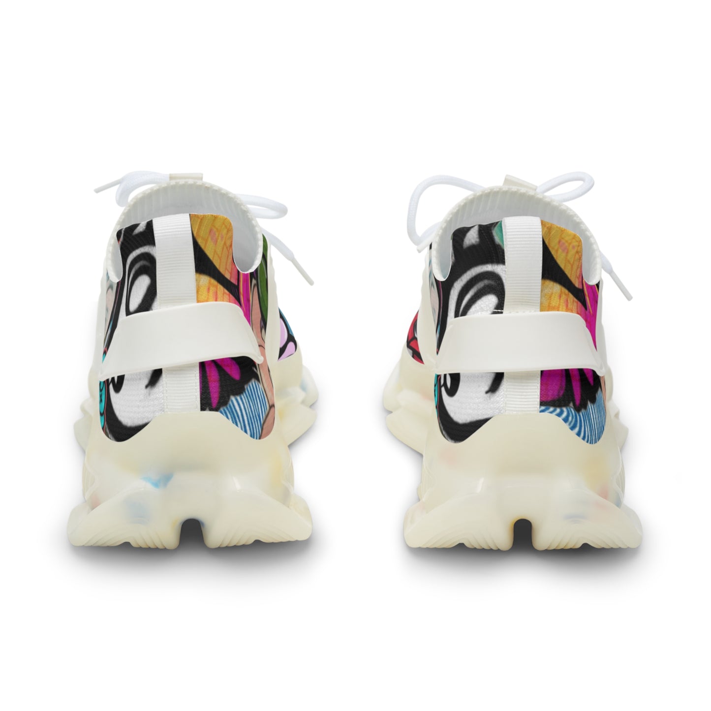 Colorful Men's Mesh Sneakers for Trendy Casual Wear, Street Style Shoes, Athletic Footwear, Unique Gift for Fashion Lovers