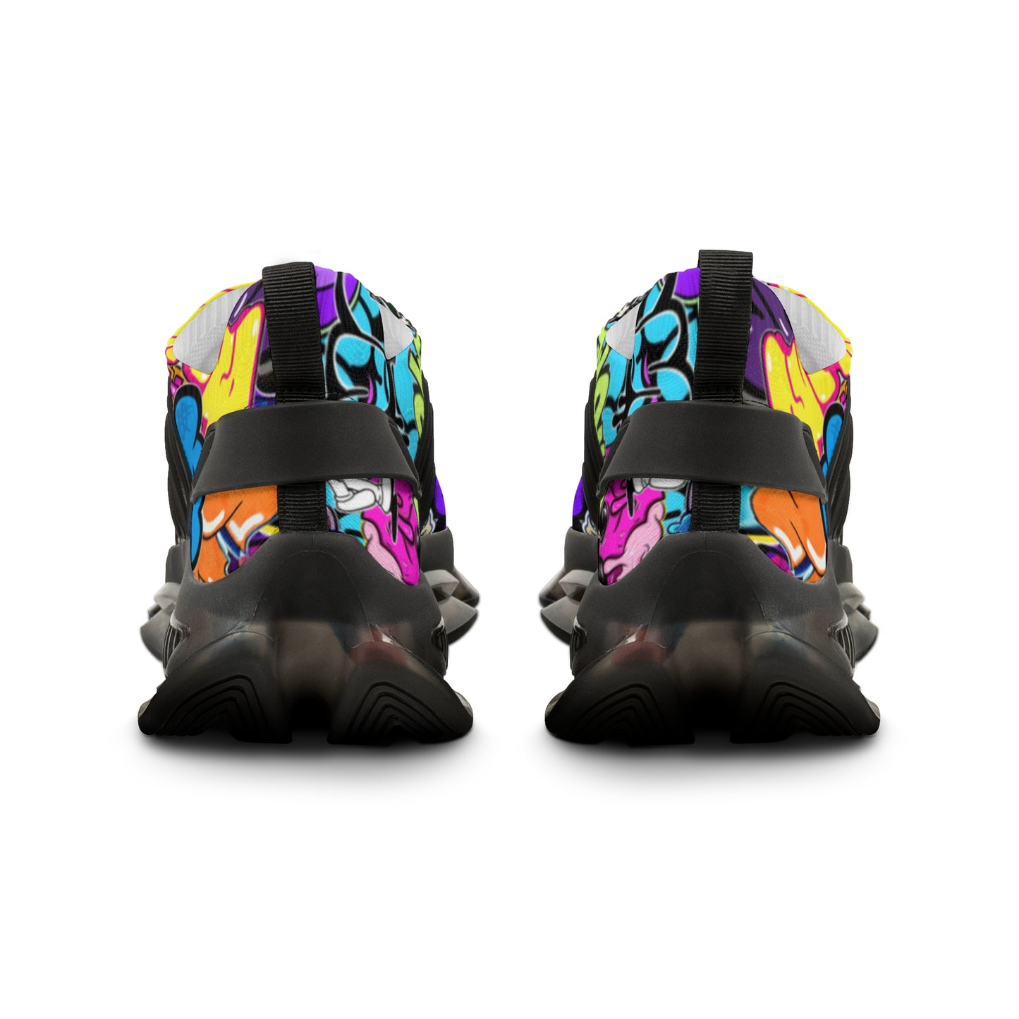 Men's Sneakers - Graffiti Style Shoes for Men