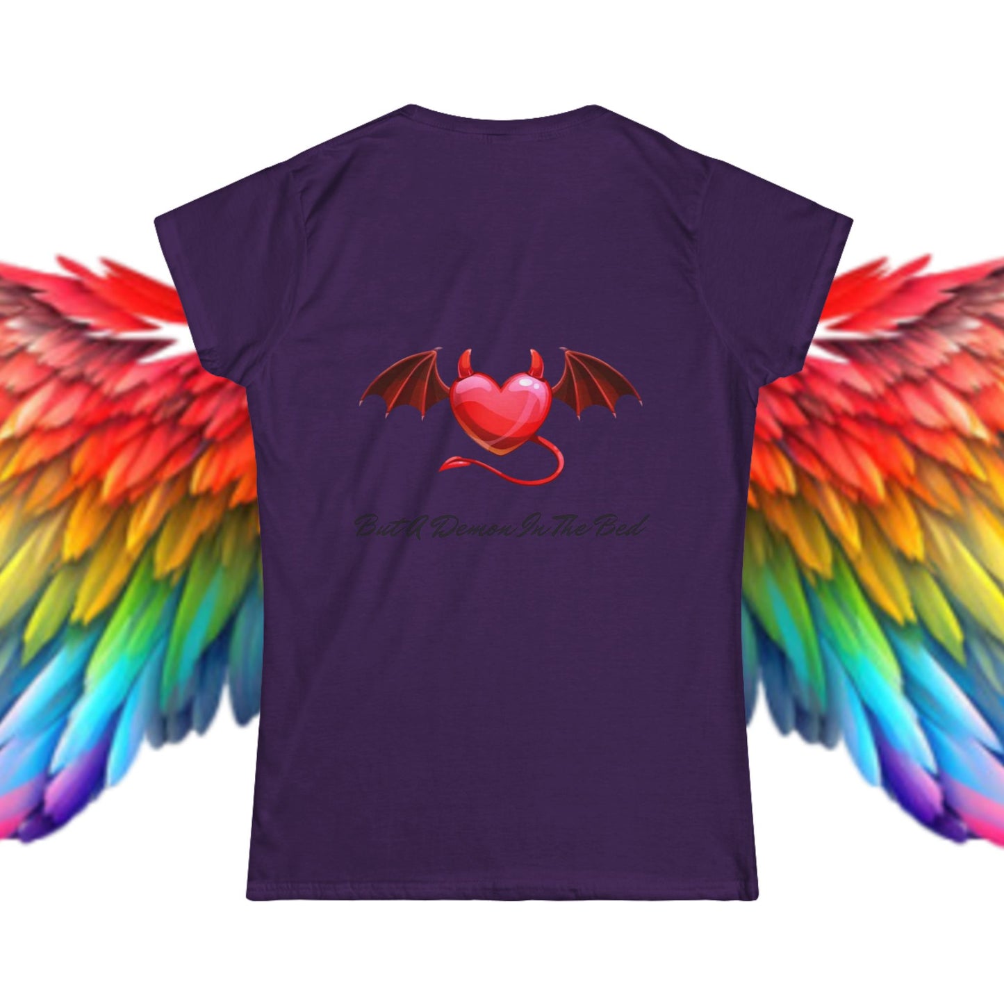 Women's Tee - Angel & Demon Collection Heaven vs Hell Streetwear Attitude