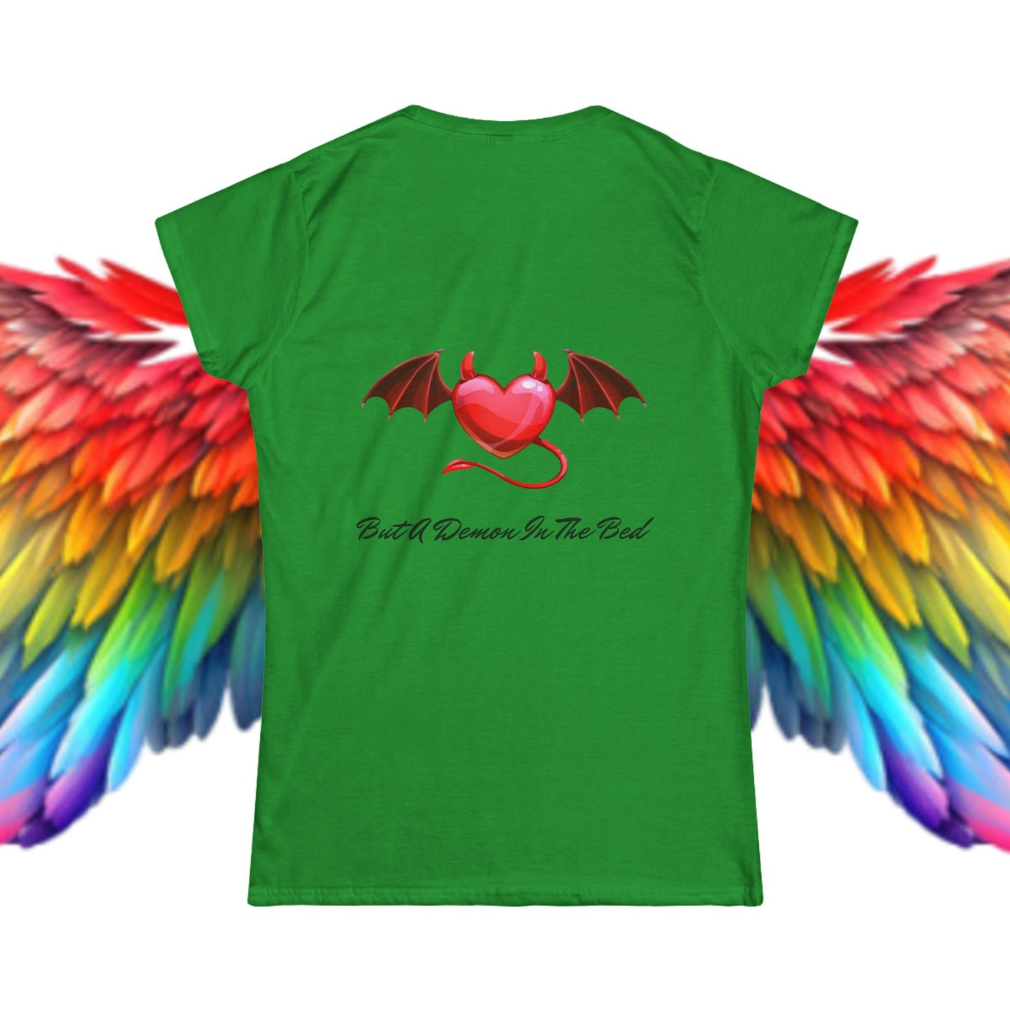 Women's Tee - Angel & Demon Collection Heaven vs Hell Streetwear Attitude
