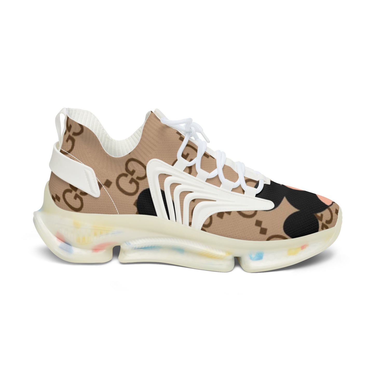Sneakers - Mickey Mouse Gucci Design for Women