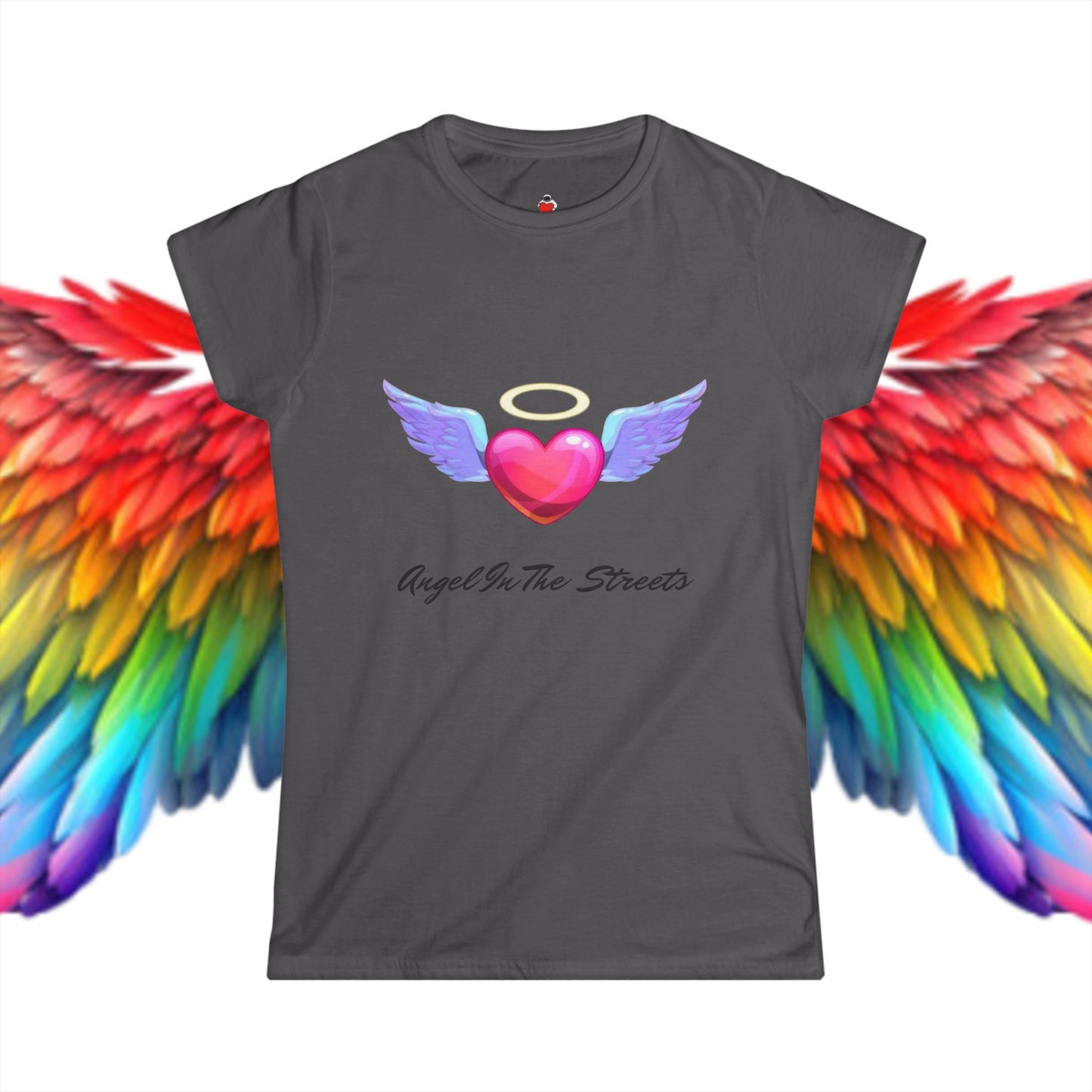 Women's Tee - Angel & Demon Collection Heaven vs Hell Streetwear Attitude