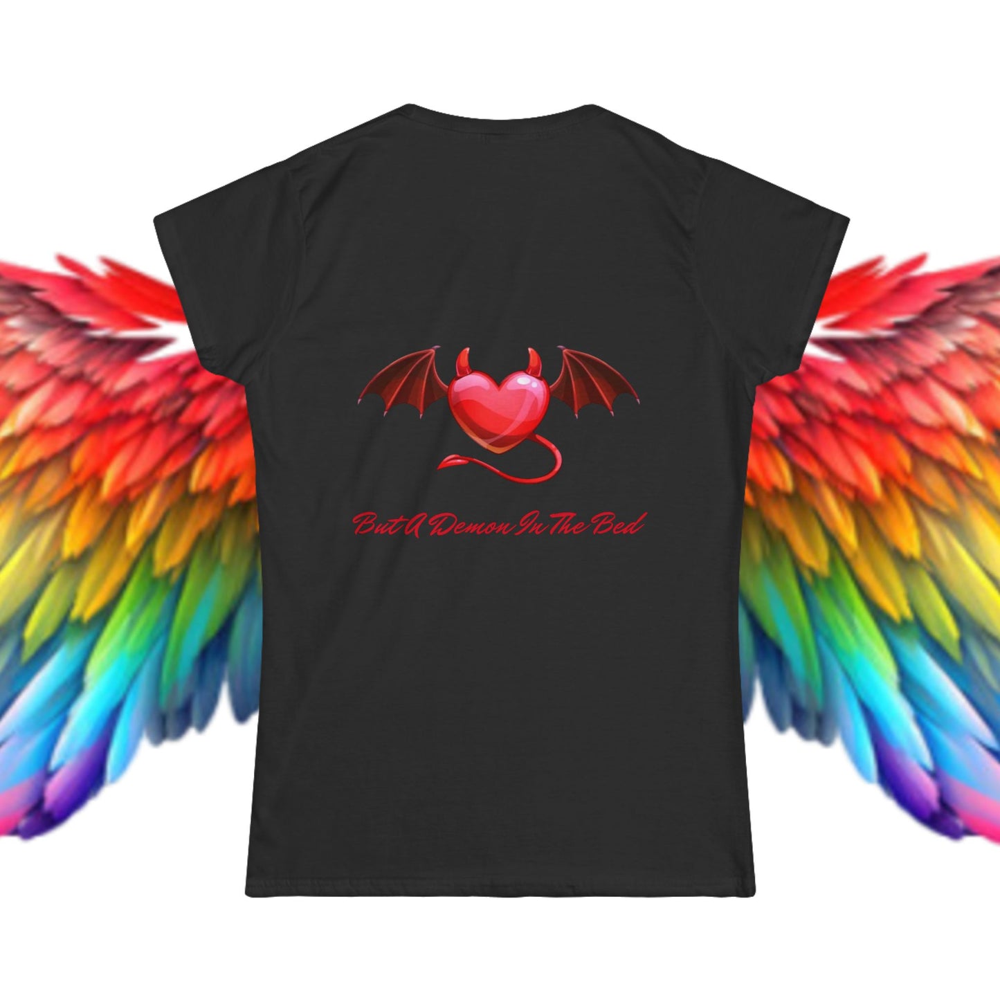 Women's Tee - Angel & Demon Collection Heaven vs Hell Streetwear Attitude