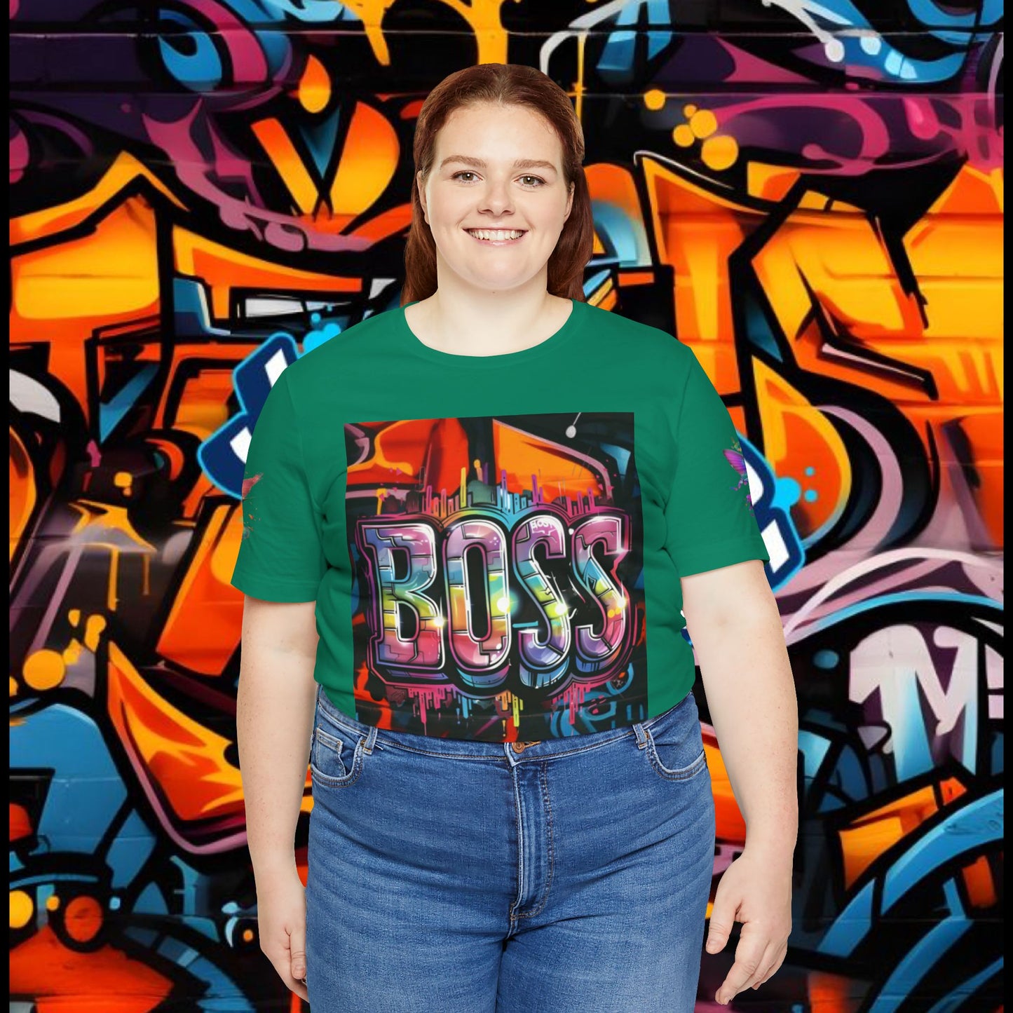 Graffiti Boss Female Tee