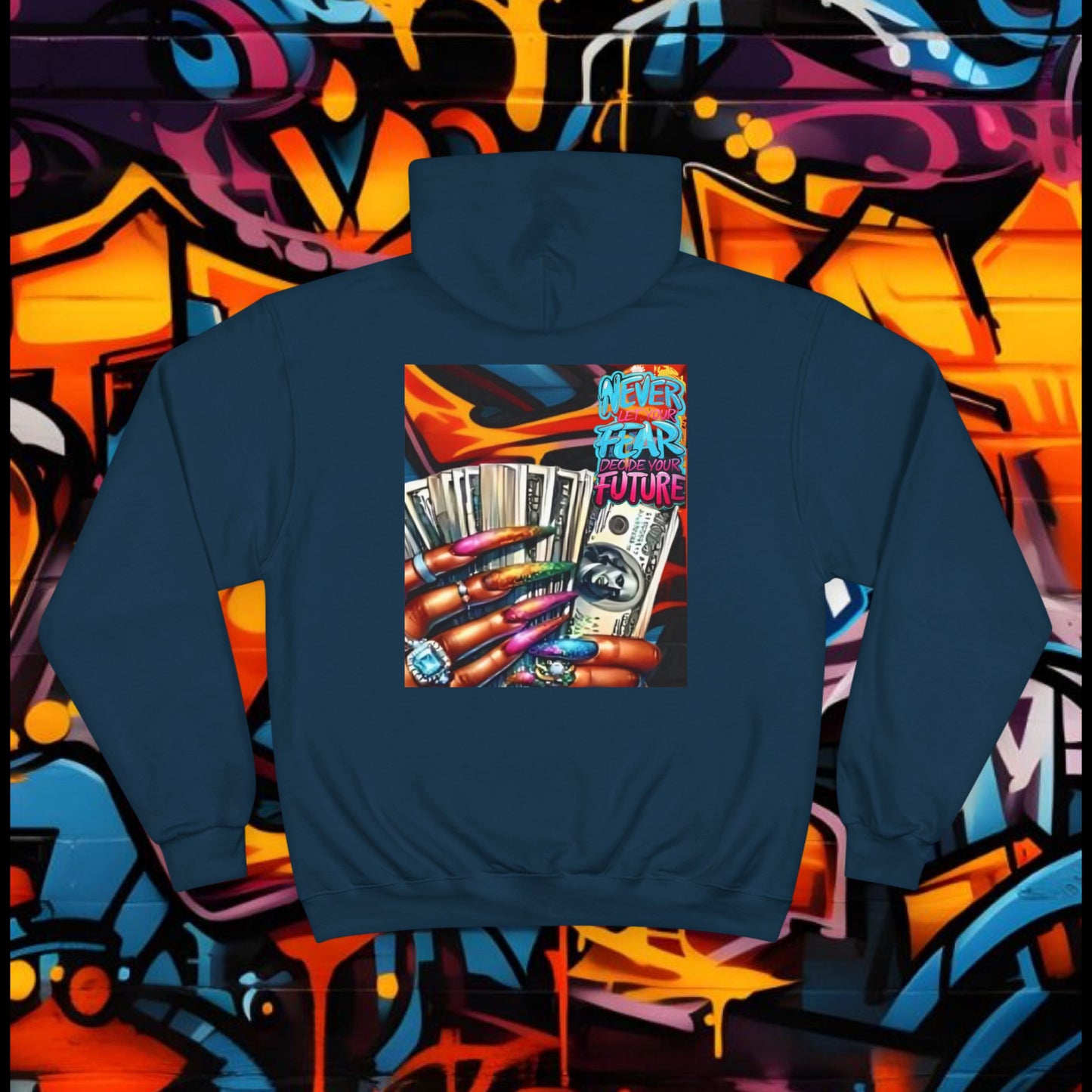 Boss Graffiti Hoodie - Street Style Sweatshirt, Urban Fashion, Gift for Him/Her, Trendy Outfit, Unique Graphic Apparel