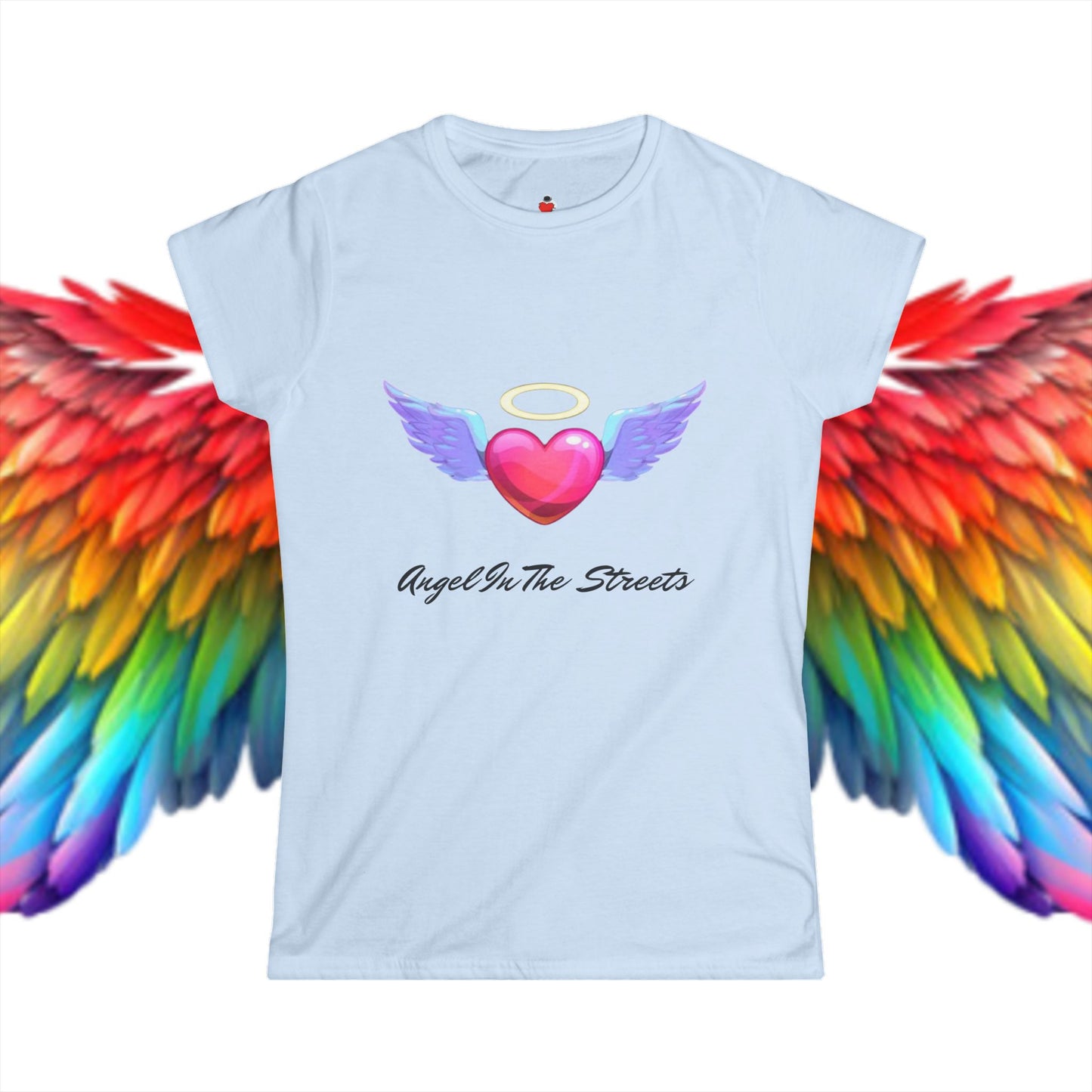 Women's Tee - Angel & Demon Collection Heaven vs Hell Streetwear Attitude