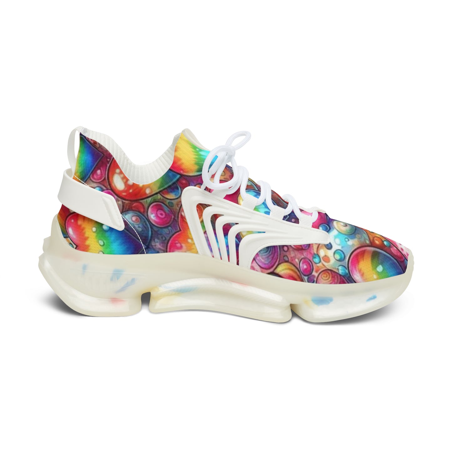 Vibrant Women's Mesh Sneakers - Colorful Sports Shoes for Active Lifestyle, Trendy Sneakers, Fashion Footwear, Gift for Her