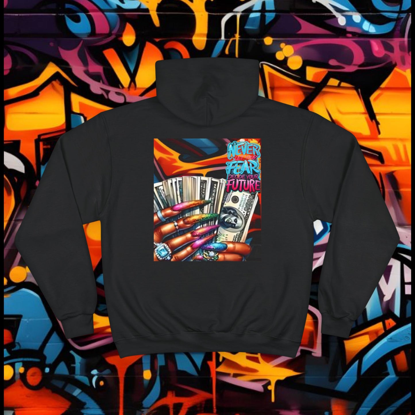 Boss Graffiti Hoodie - Street Style Sweatshirt, Urban Fashion, Gift for Him/Her, Trendy Outfit, Unique Graphic Apparel
