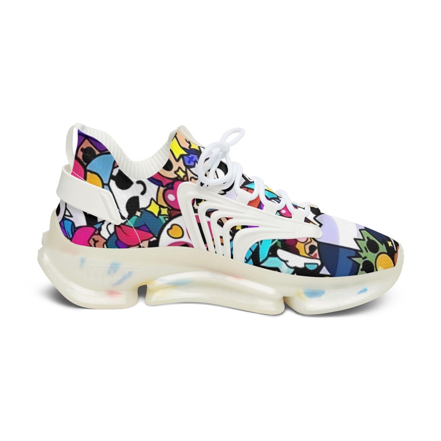 Stylish Women's Mesh Sneakers, Trendy Athletic Shoes for Fashion and Comfort, Colorful Footwear for Casual Outings, Gym, Holidays, Gift Idea