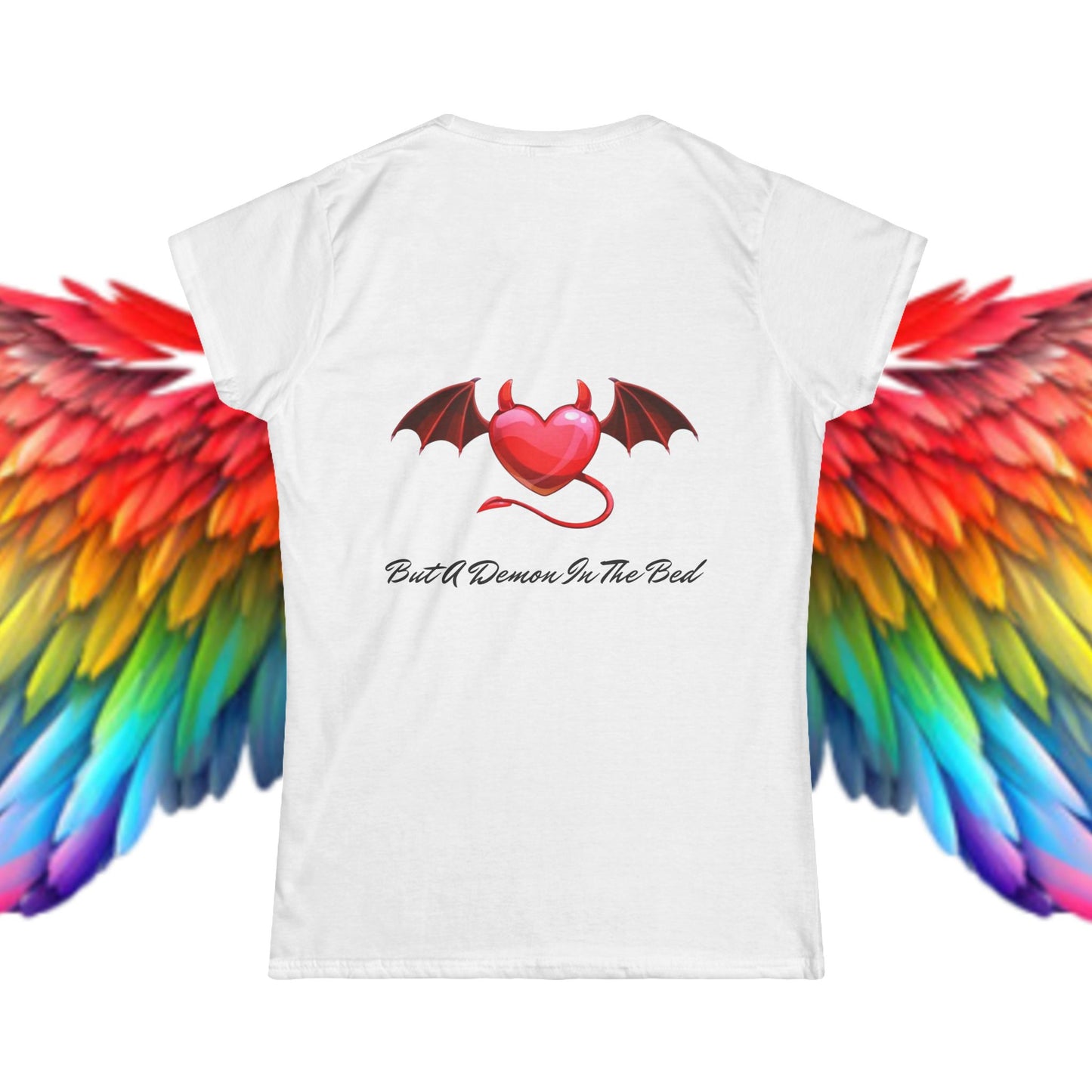 Women's Tee - Angel & Demon Collection Heaven vs Hell Streetwear Attitude