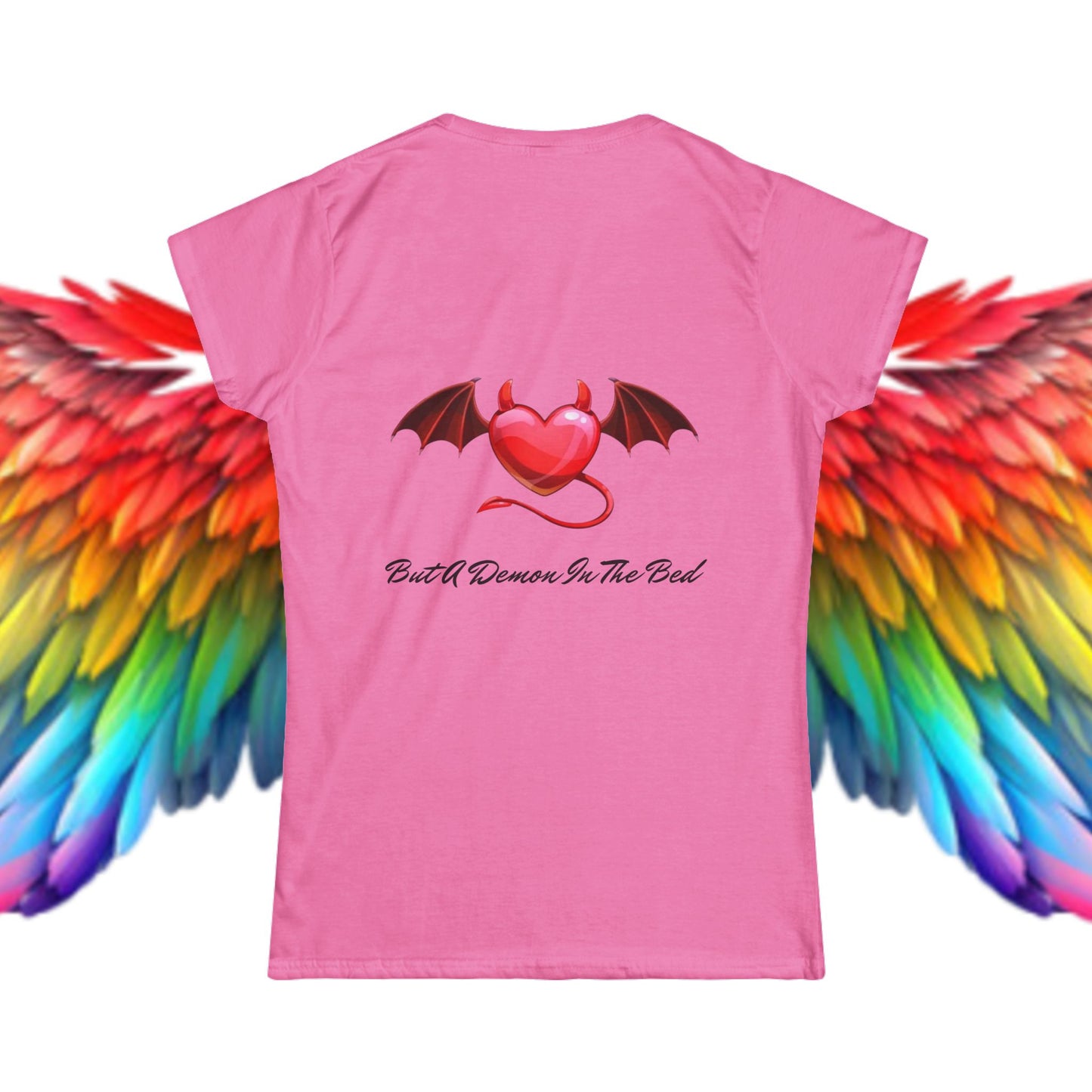 Women's Tee - Angel & Demon Collection Heaven vs Hell Streetwear Attitude