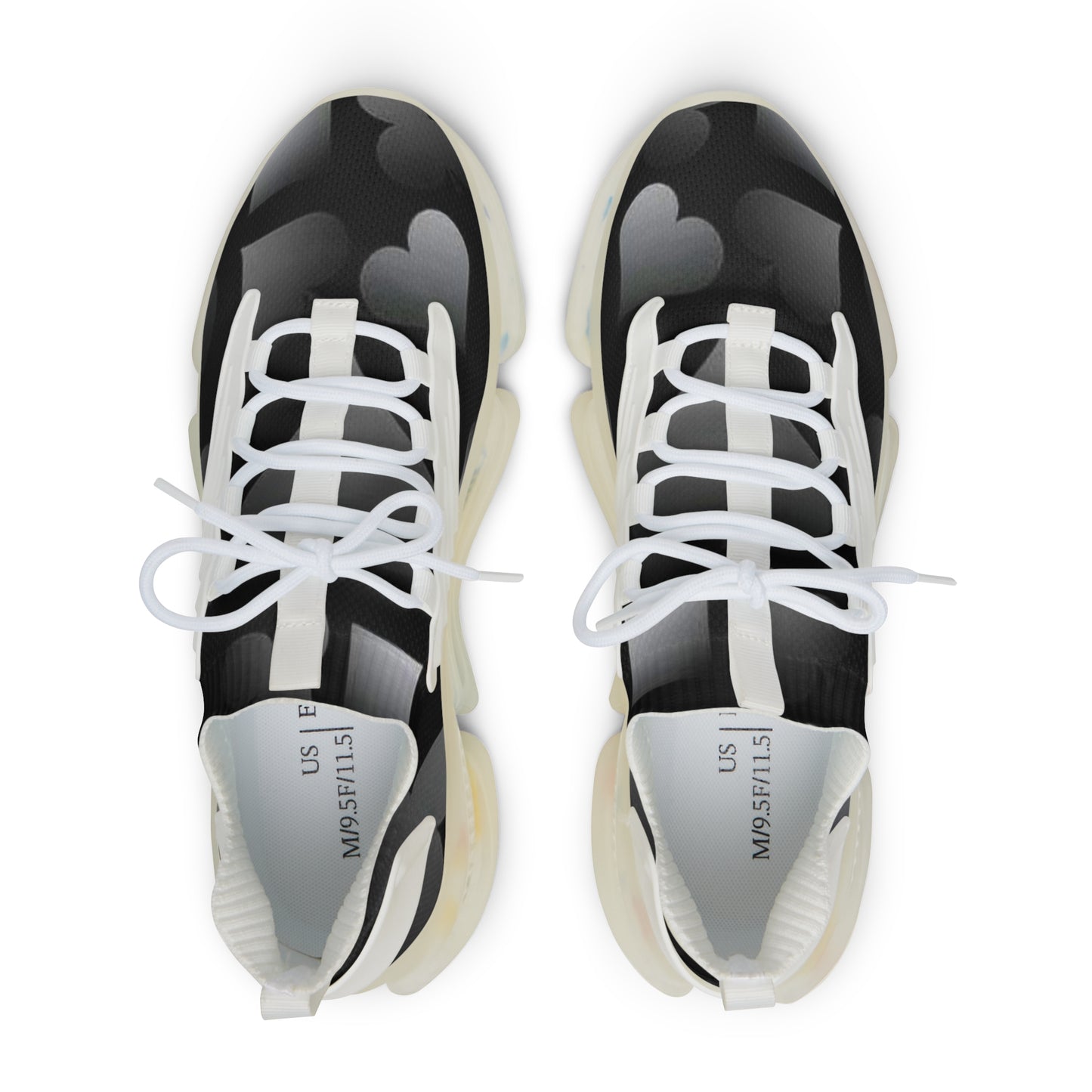 Mesh Sneakers - Dark Night Joker Playing Cards Design