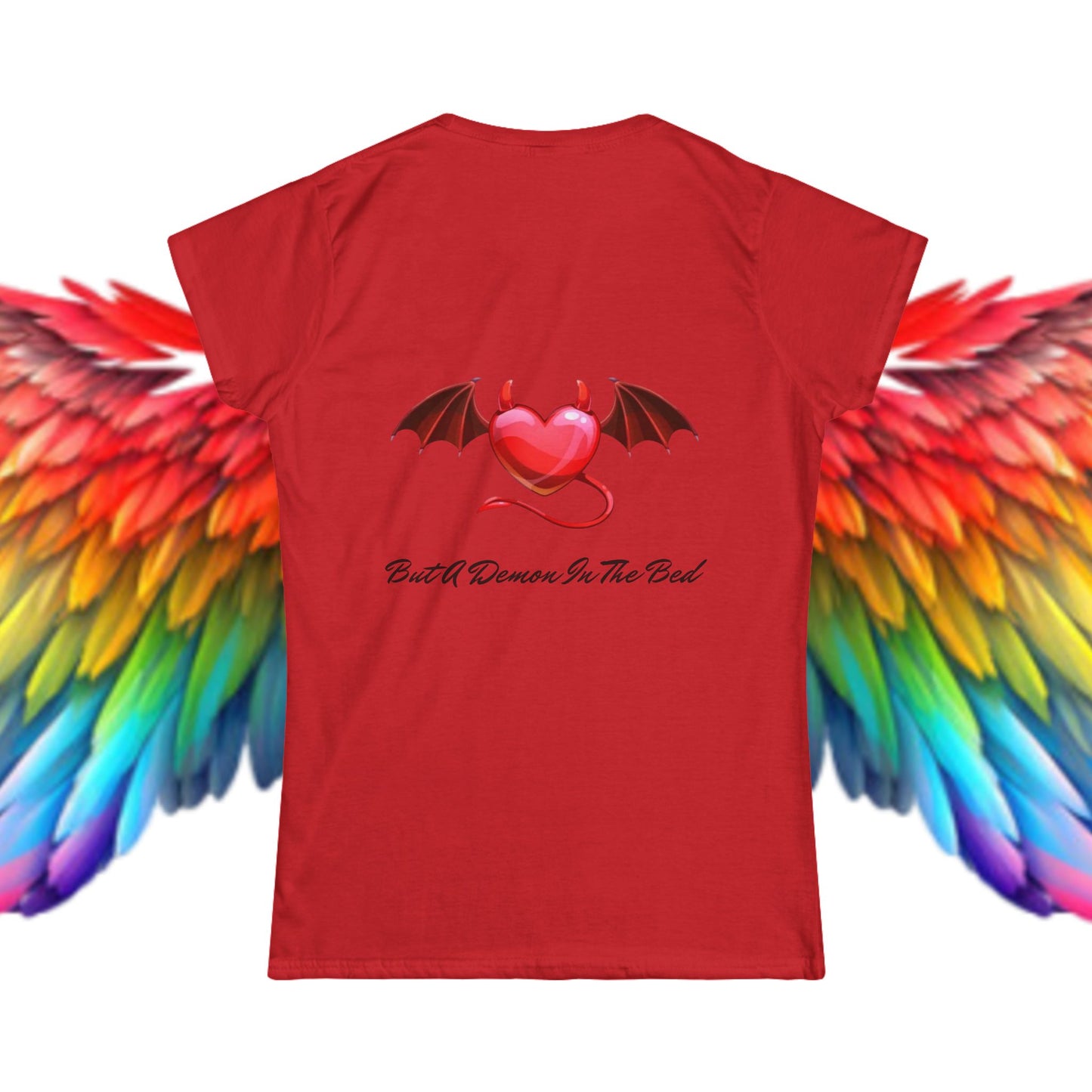 Women's Tee - Angel & Demon Collection Heaven vs Hell Streetwear Attitude