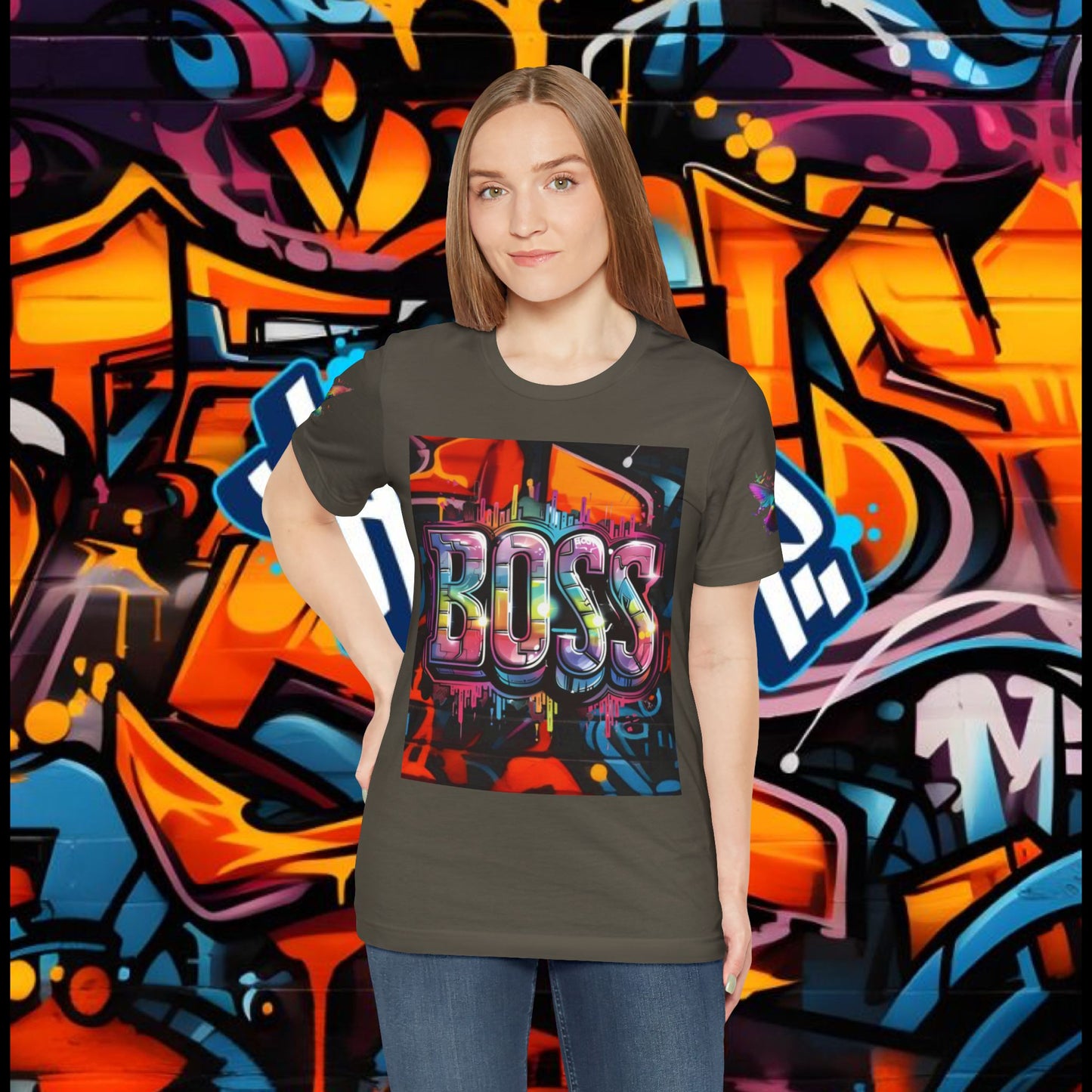 Graffiti Boss Female Tee