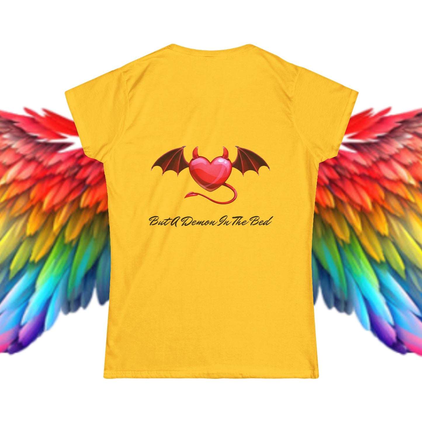 Women's Tee - Angel & Demon Collection Heaven vs Hell Streetwear Attitude