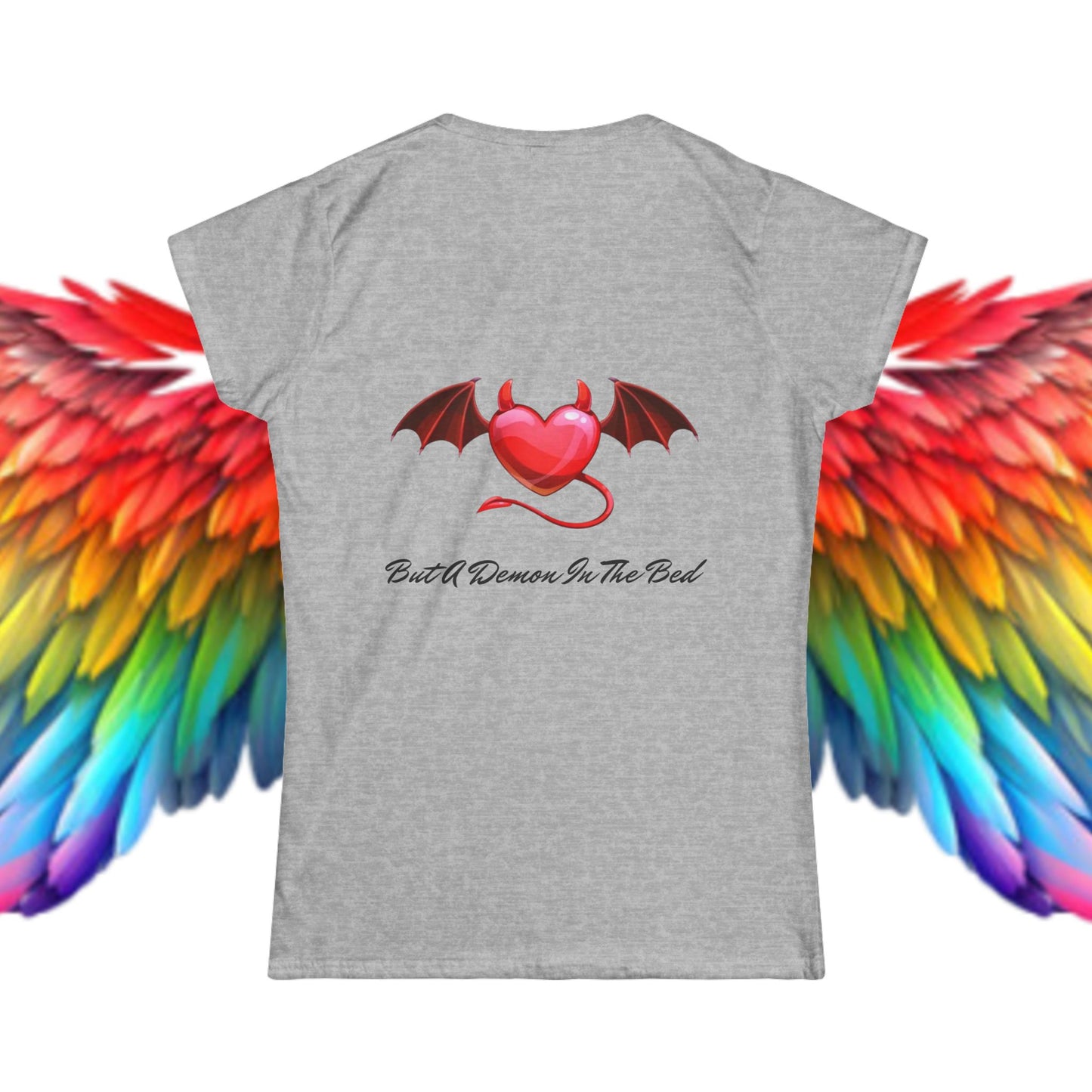 Women's Tee - Angel & Demon Collection Heaven vs Hell Streetwear Attitude