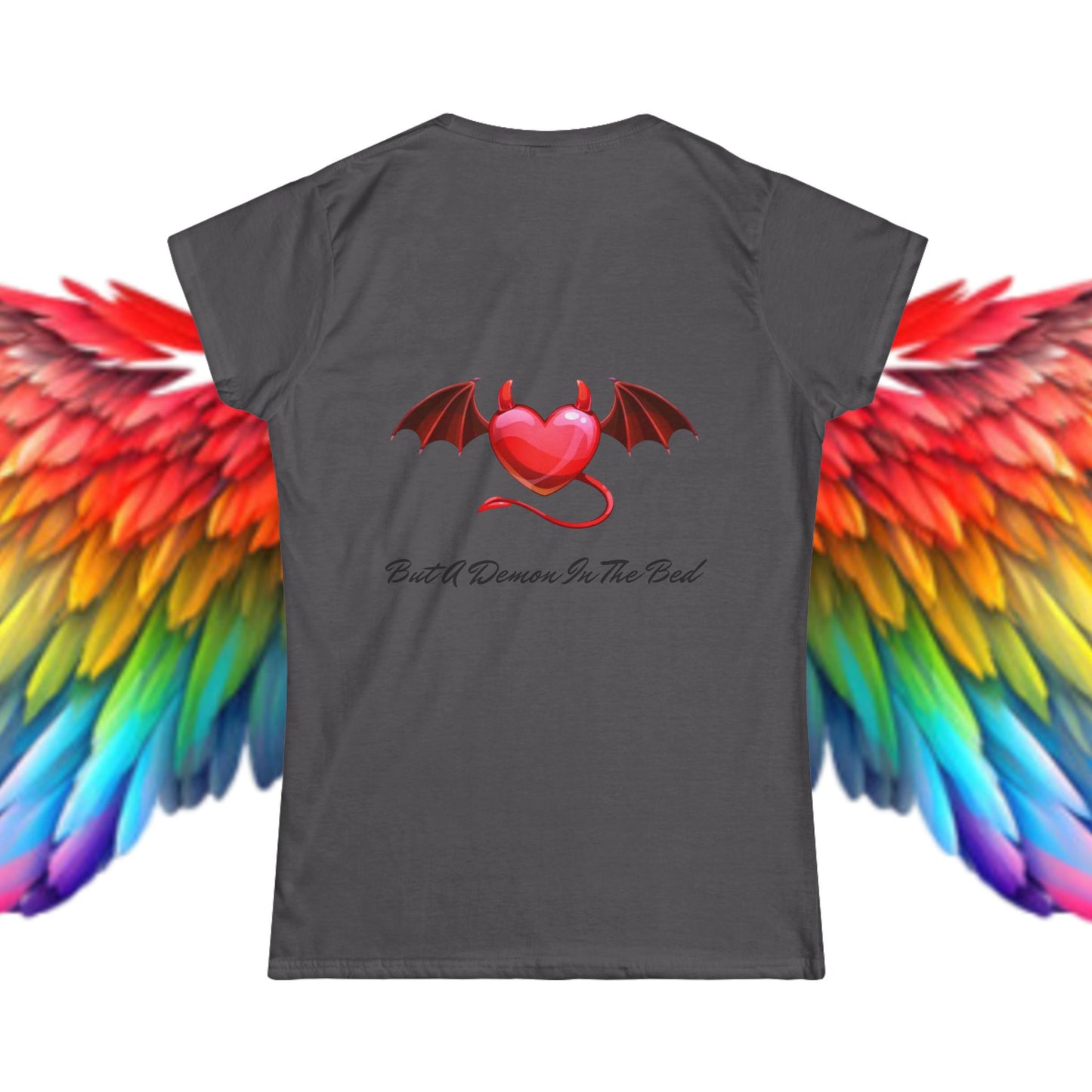 Women's Tee - Angel & Demon Collection Heaven vs Hell Streetwear Attitude