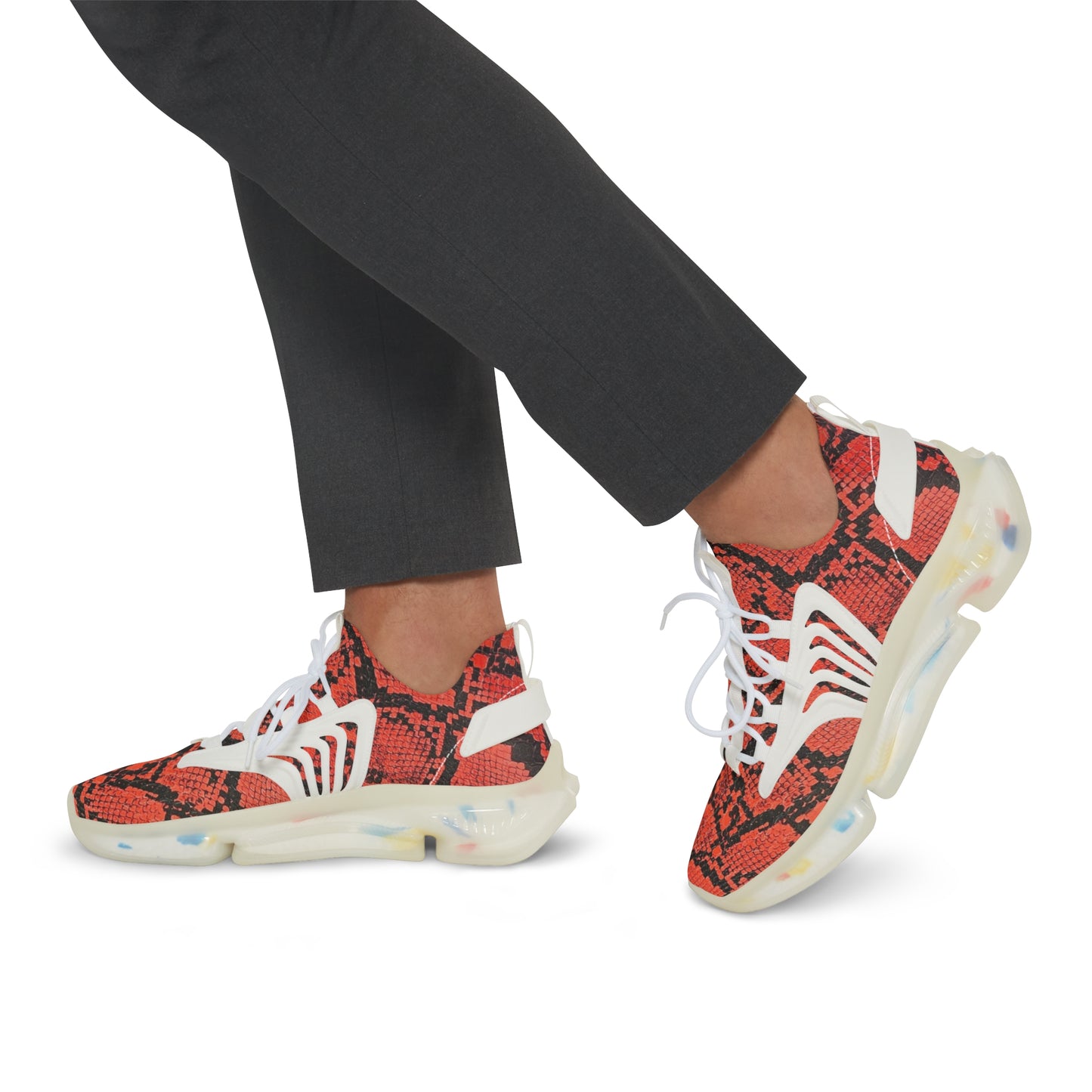 Orange mamba Mesh Sneakers