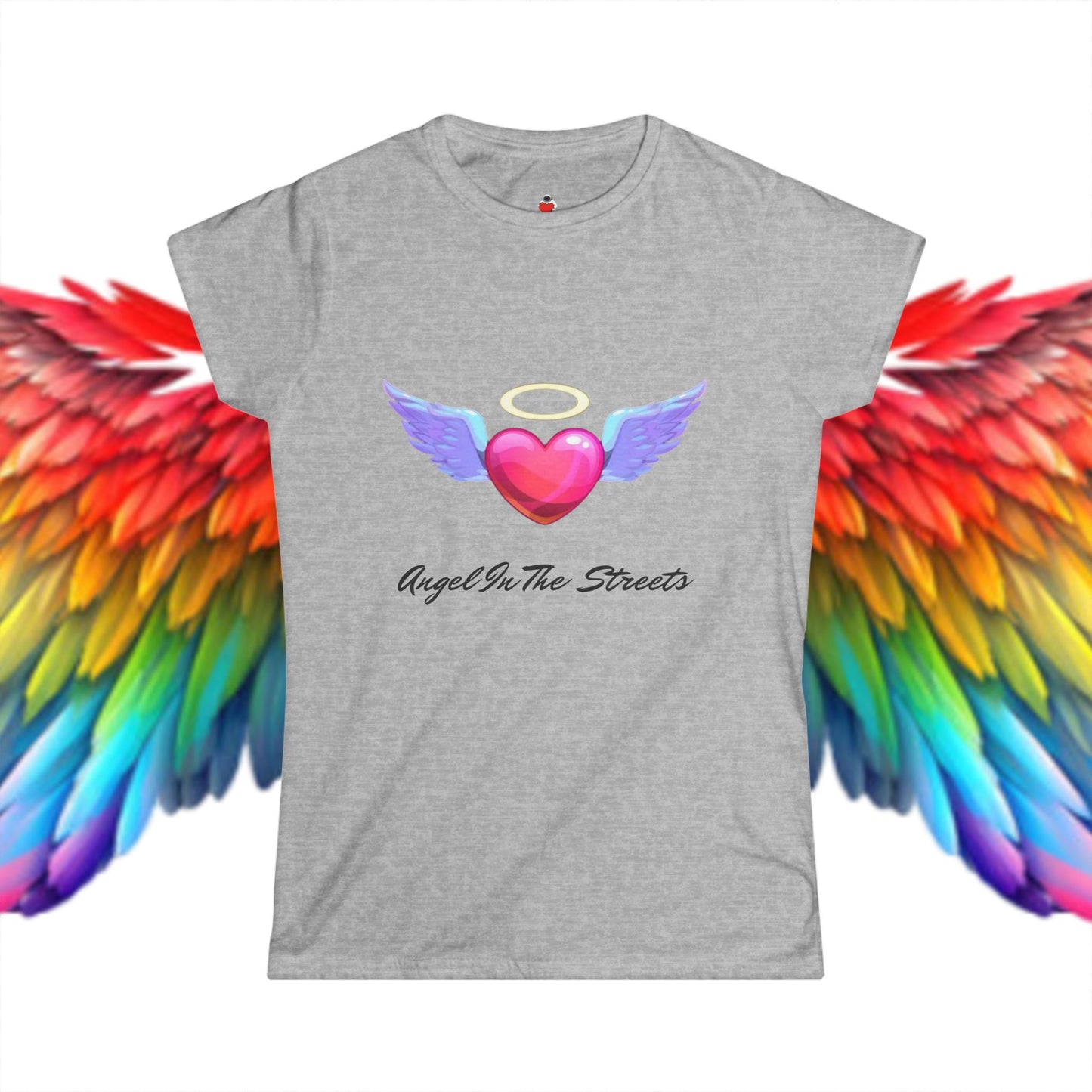 Women's Tee - Angel & Demon Collection Heaven vs Hell Streetwear Attitude