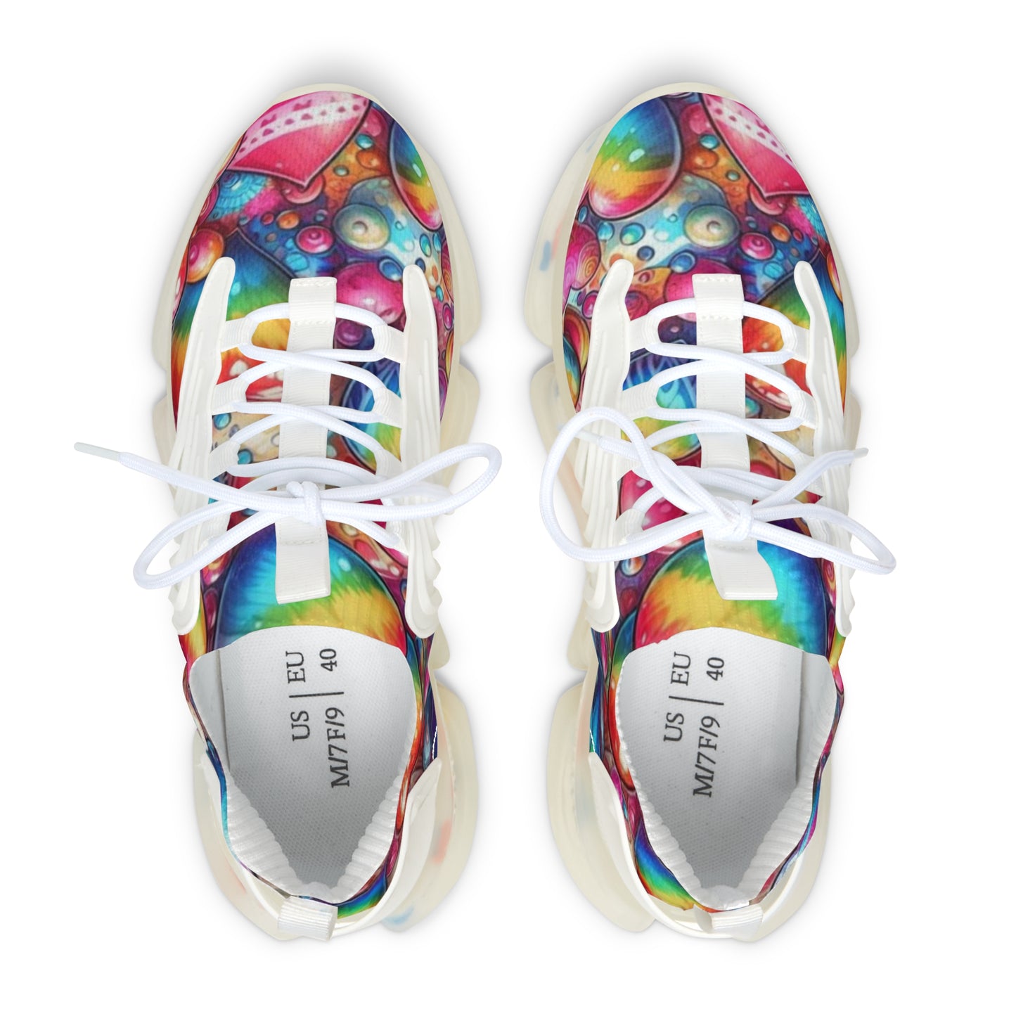 Vibrant Women's Mesh Sneakers - Colorful Sports Shoes for Active Lifestyle, Trendy Sneakers, Fashion Footwear, Gift for Her