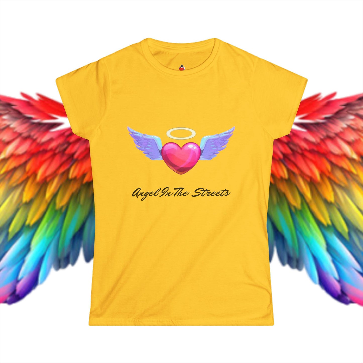 Women's Tee - Angel & Demon Collection Heaven vs Hell Streetwear Attitude