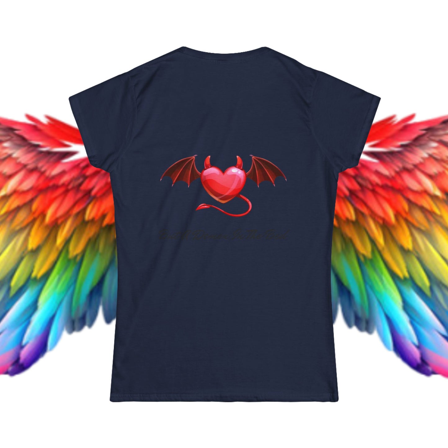 Women's Tee - Angel & Demon Collection Heaven vs Hell Streetwear Attitude