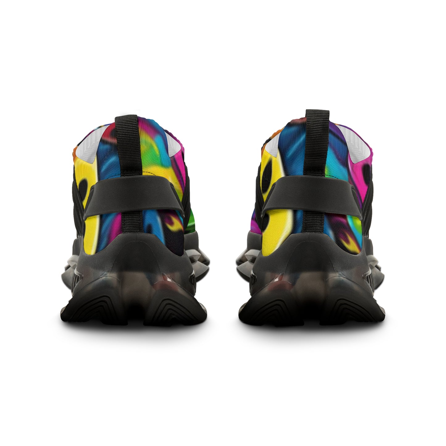 Roll the dice Men's Mesh Sneakers, Trendy Athletic Shoes, Colorful Casual Footwear, Statement Sneakers, Unique Sports Shoes