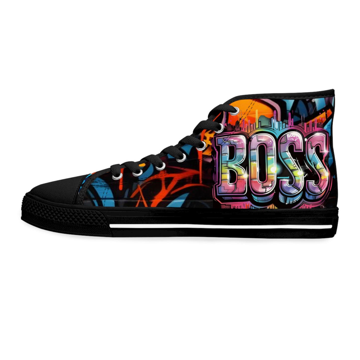 Sneakers Graffiti Boss Female Sk8 High Top