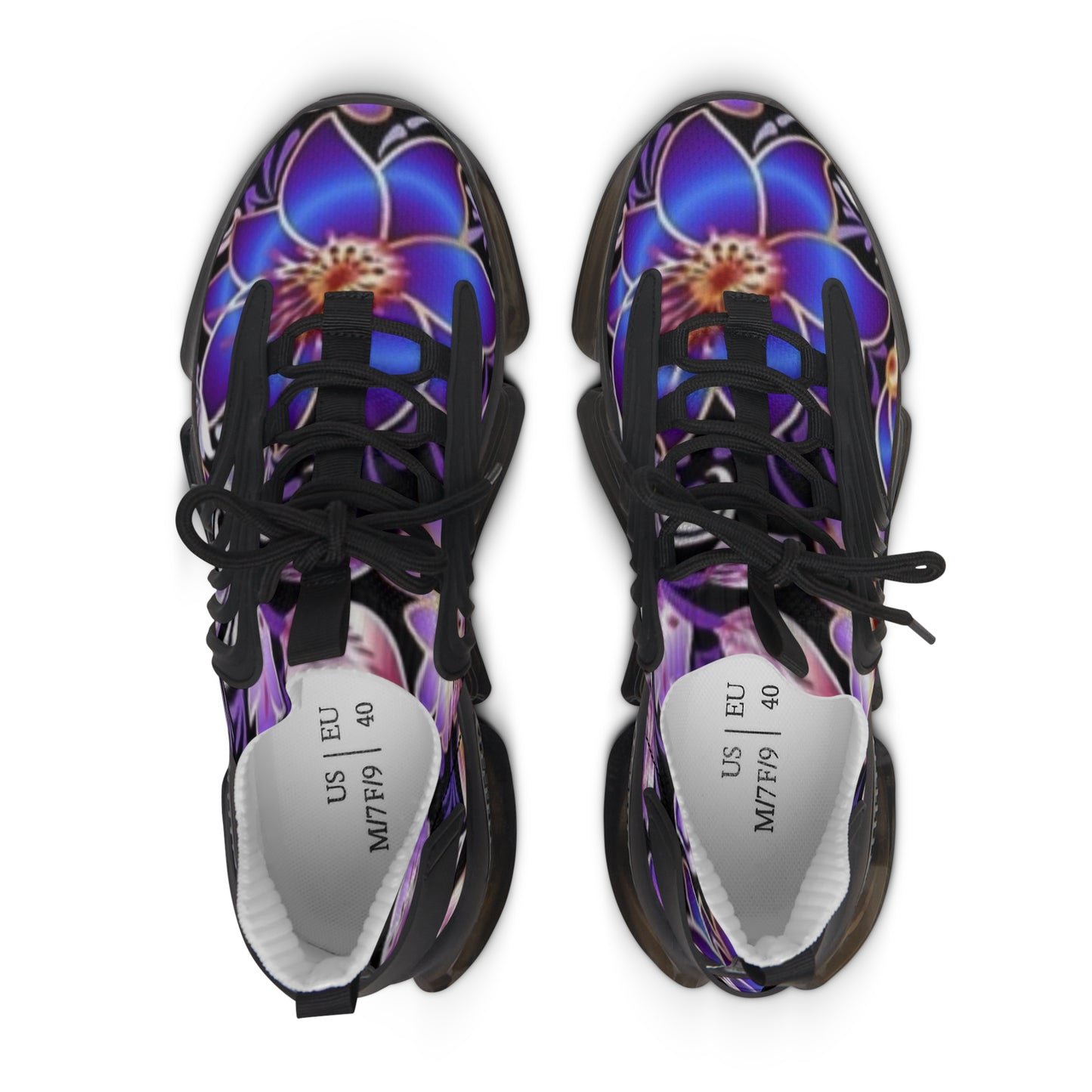 Floral Print Women's Mesh Sneakers | Stylish Comfort, Fitness, Casual Wear, Trendy Footwear, Spring Fashion