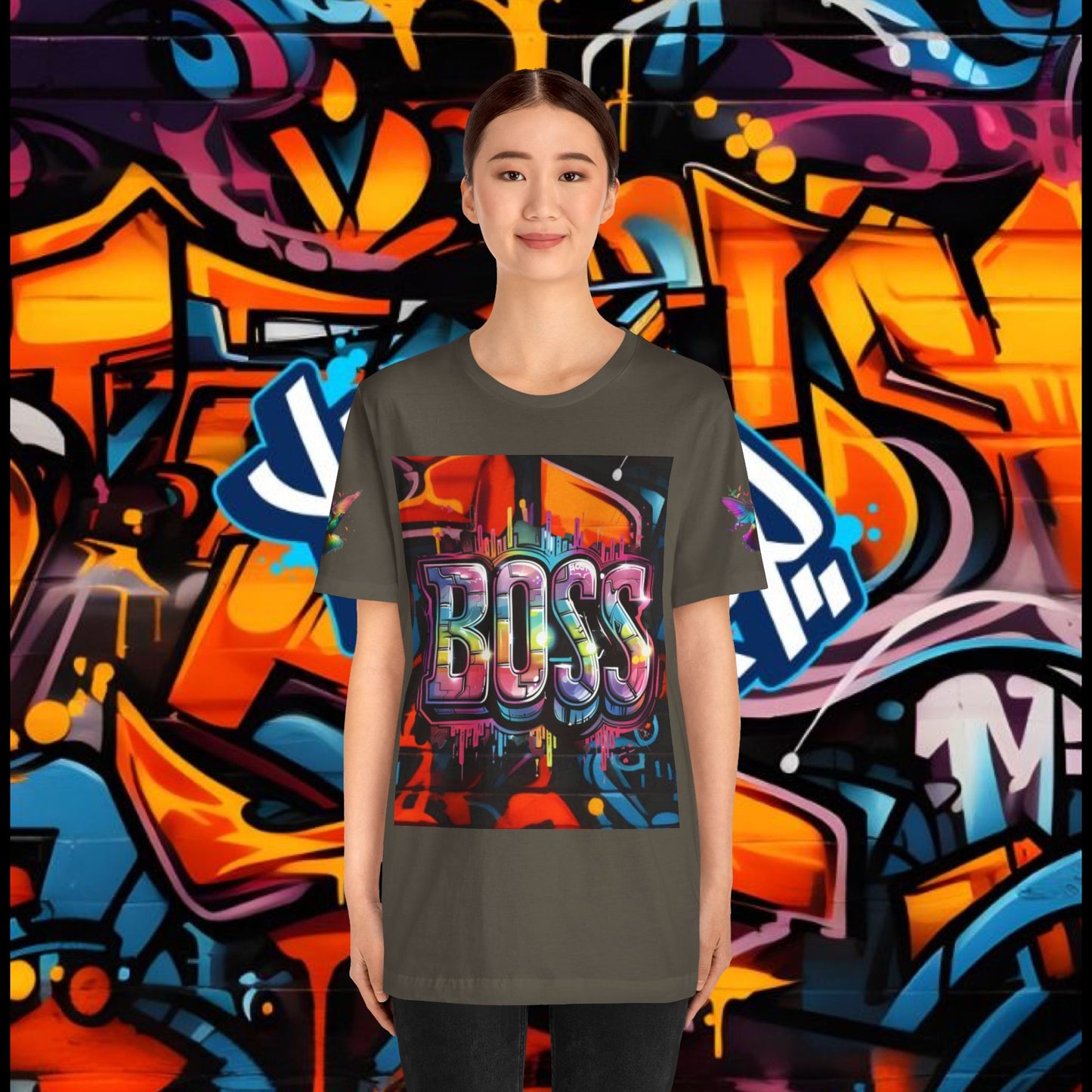 Graffiti Boss Female Tee