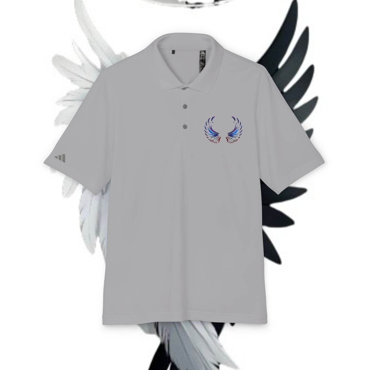 Polo Shirt Butterfly Wing Design