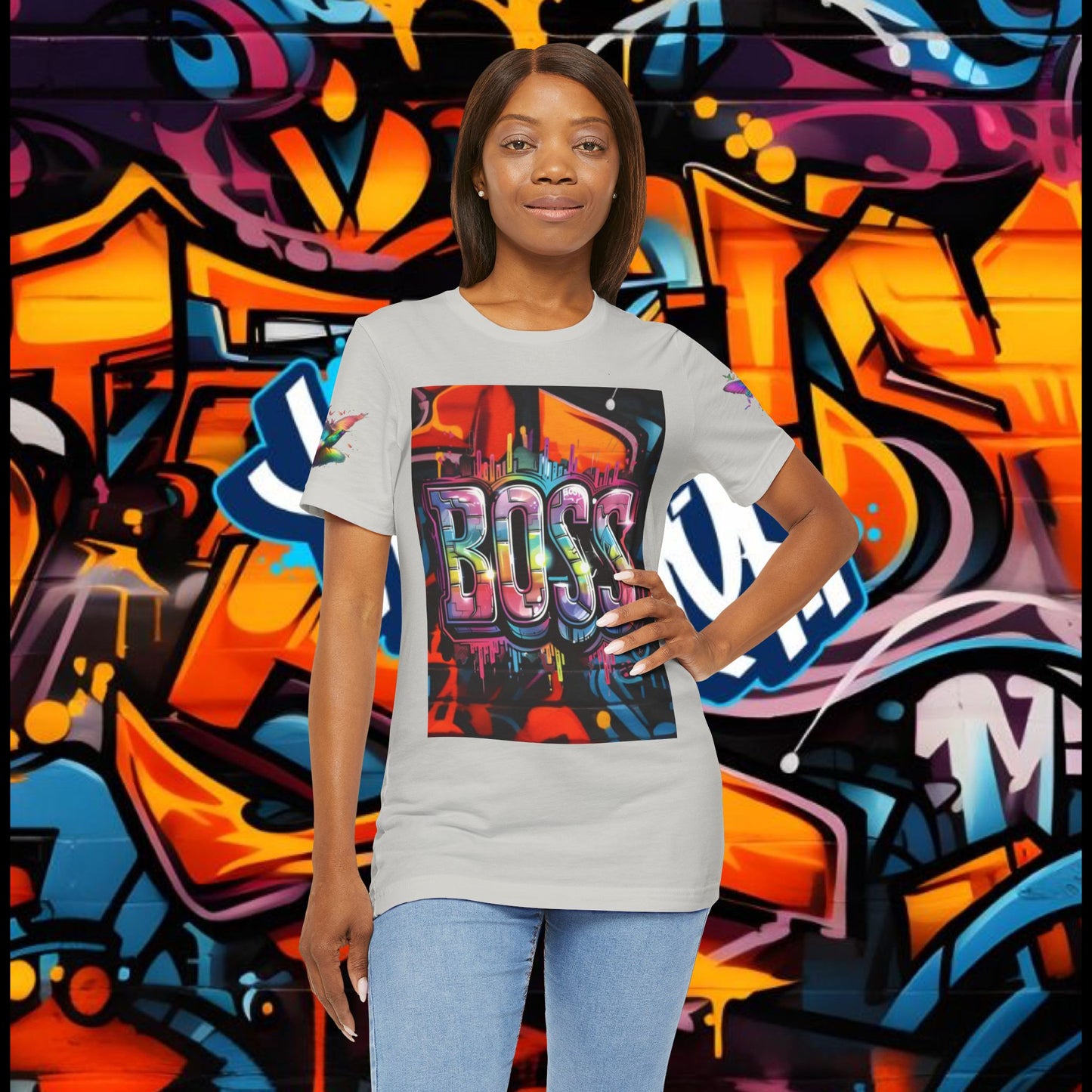 Graffiti Boss Female Tee