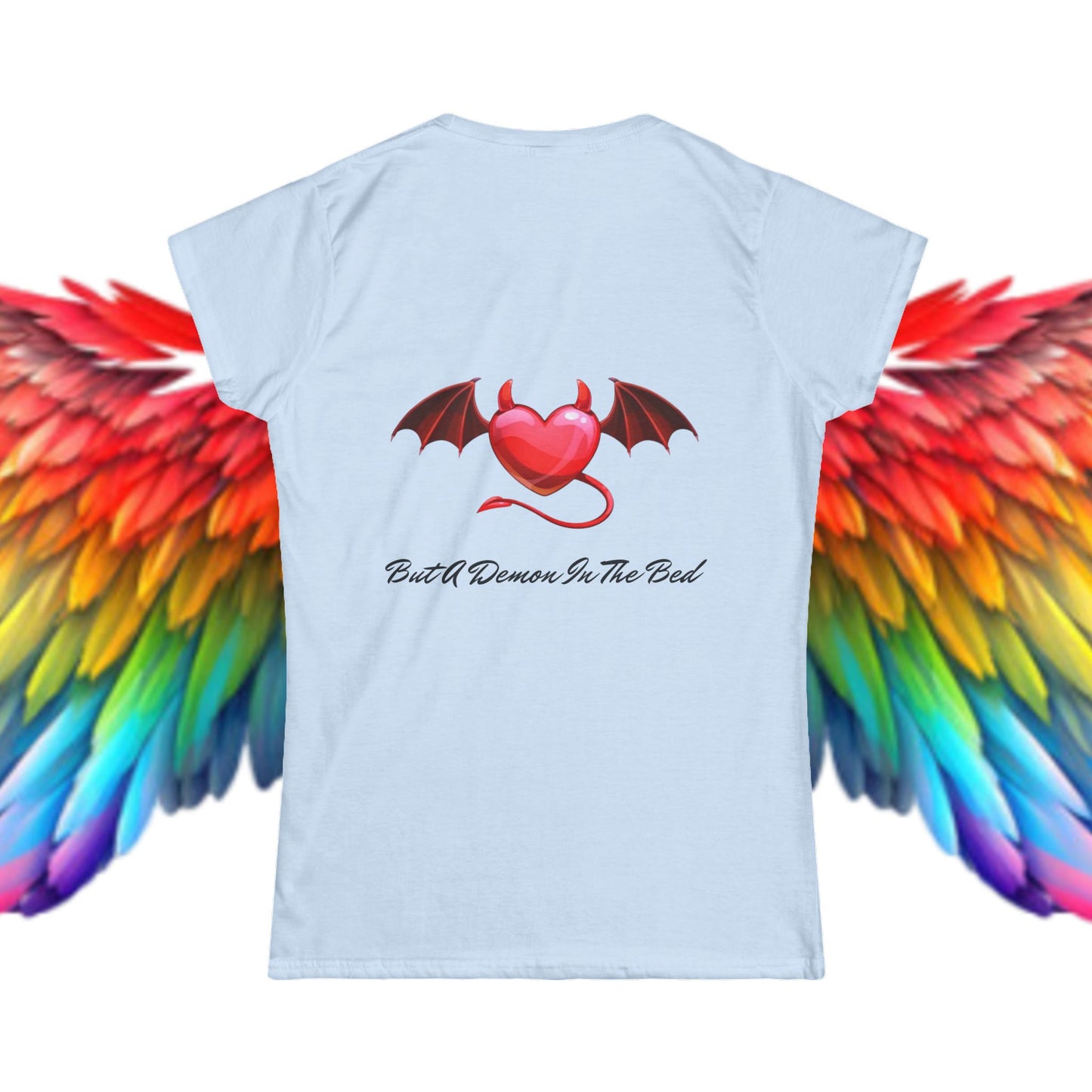 Women's Tee - Angel & Demon Collection Heaven vs Hell Streetwear Attitude