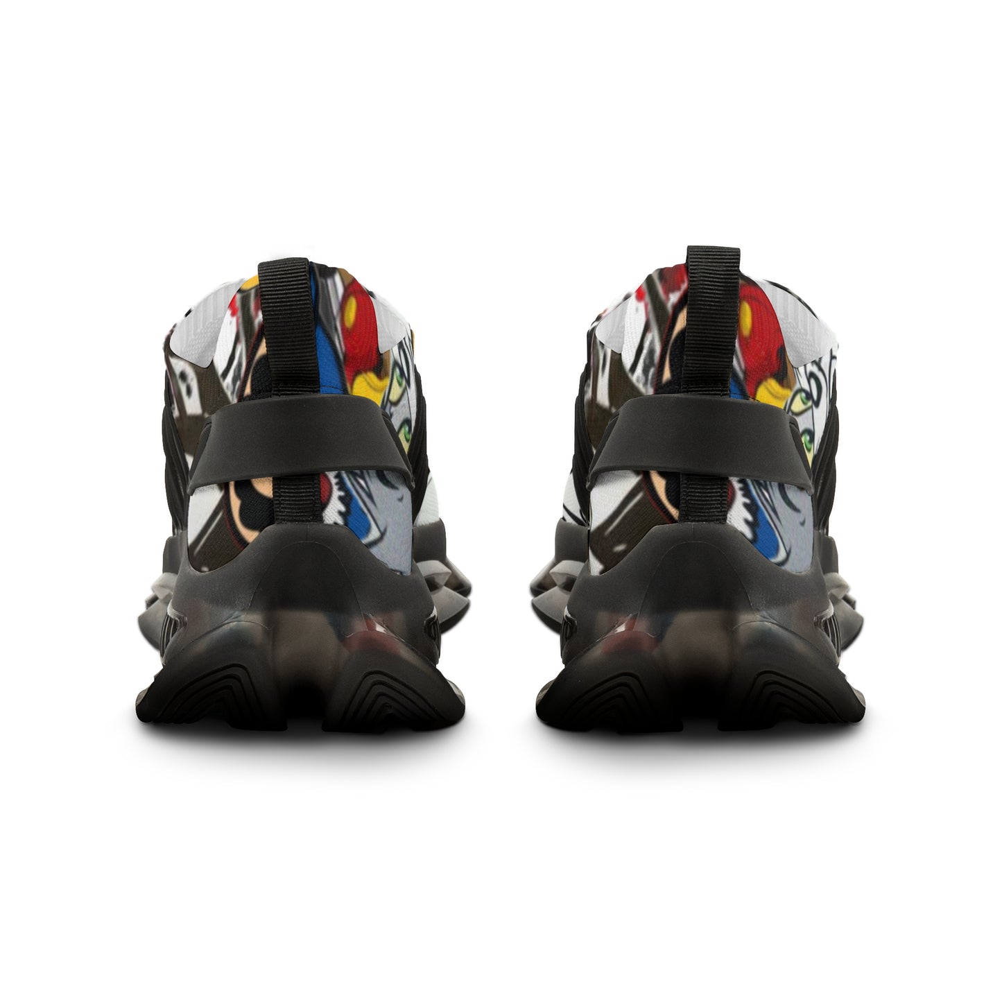 Sneakers Cartoon Mashup Men's Mesh