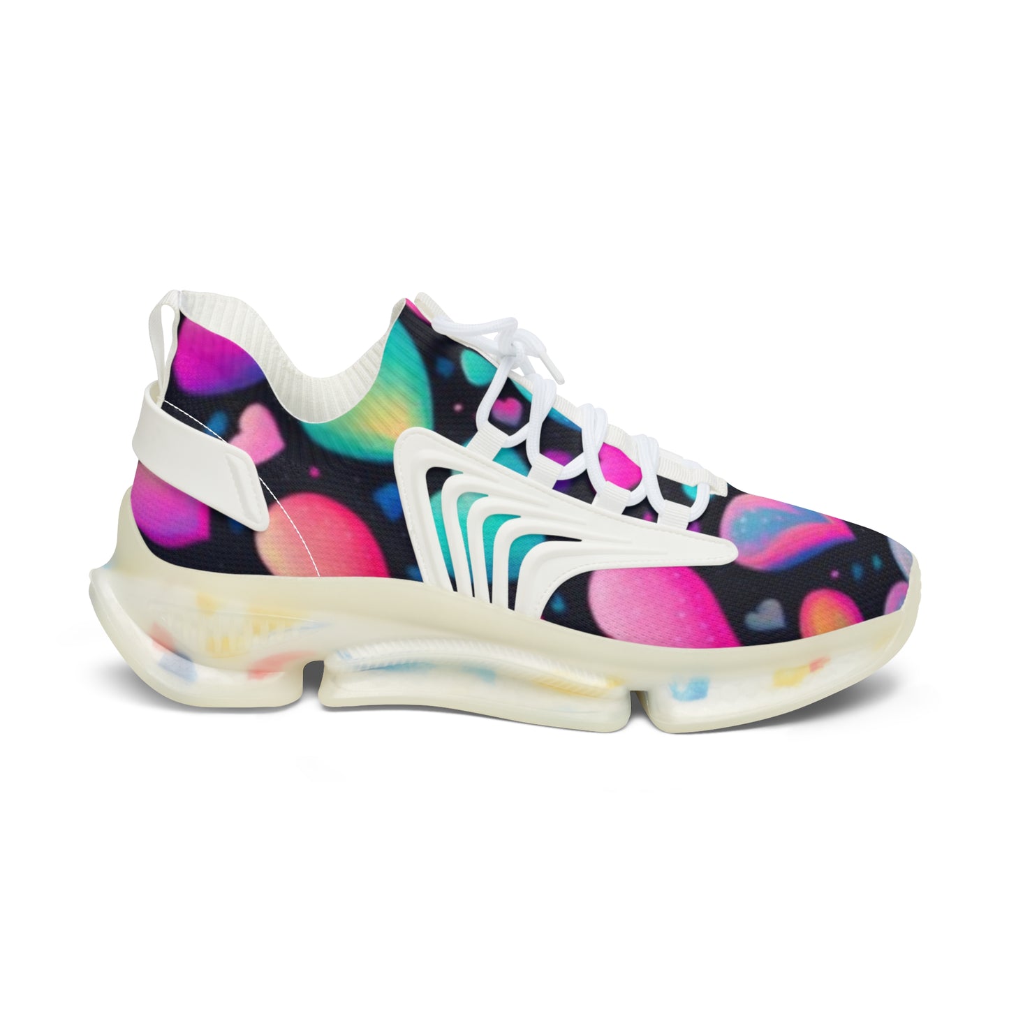 Colorful Comfort Women's Mesh Sneakers, Trendy Sneakers for Everyday Wear, Perfect for Celebrations, Festival Footwear, Fashion Sneakers