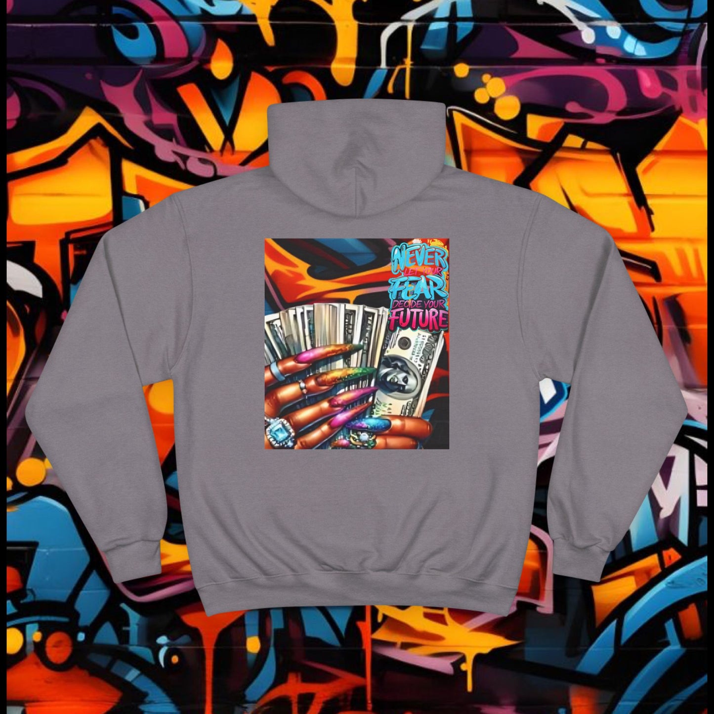 Boss Graffiti Hoodie - Street Style Sweatshirt, Urban Fashion, Gift for Him/Her, Trendy Outfit, Unique Graphic Apparel
