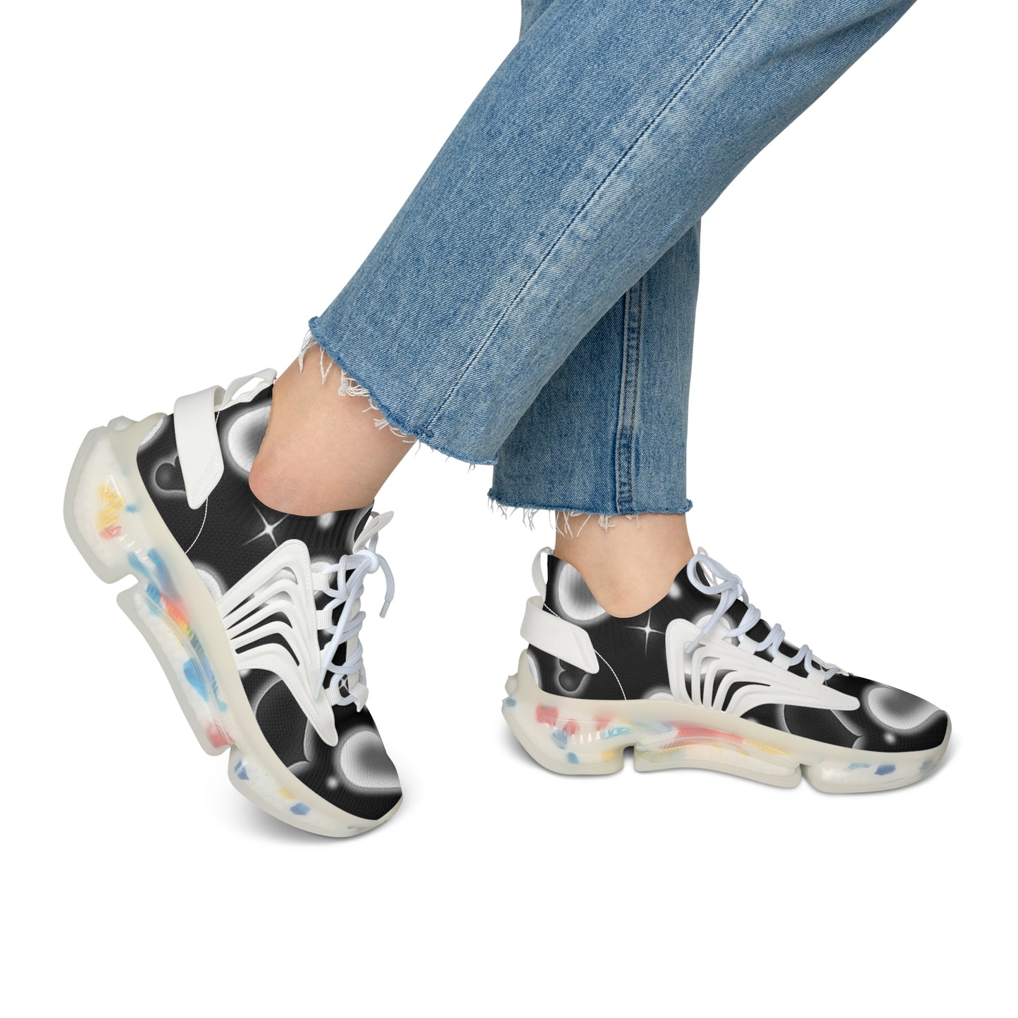 Heart Mesh Sneakers