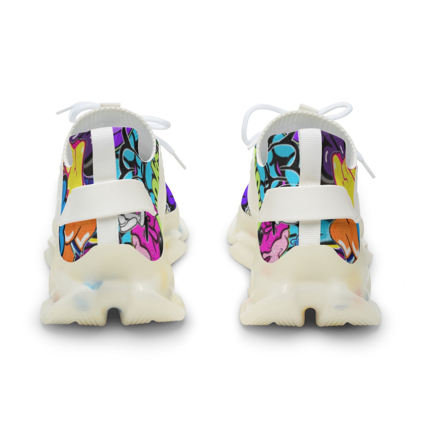Men's Sneakers - Graffiti Style Shoes for Men