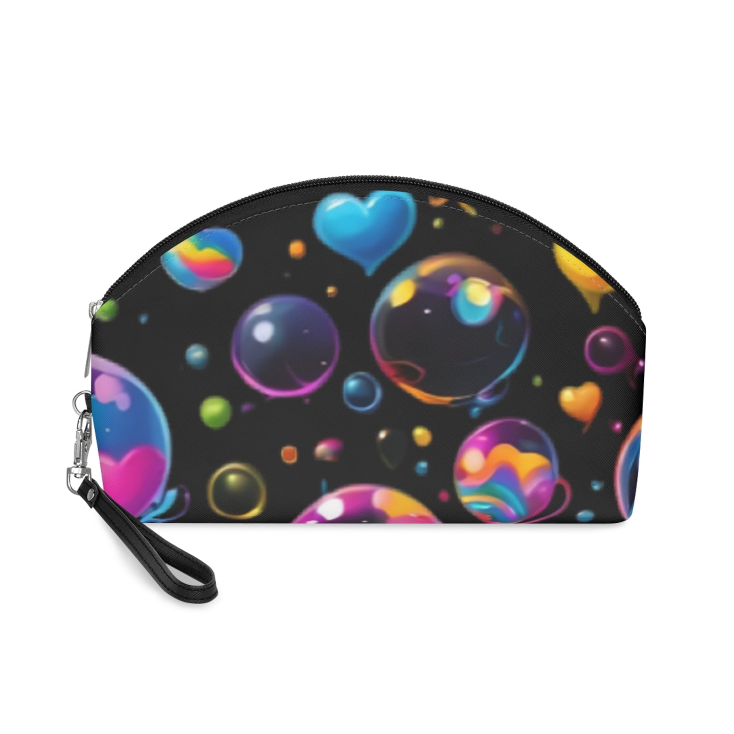 Vibrant Bubble Makeup Bag | Cute Cosmetic Pouch for Travel, Gifts, Summer Fun, Party Essential, Organizing Accessories