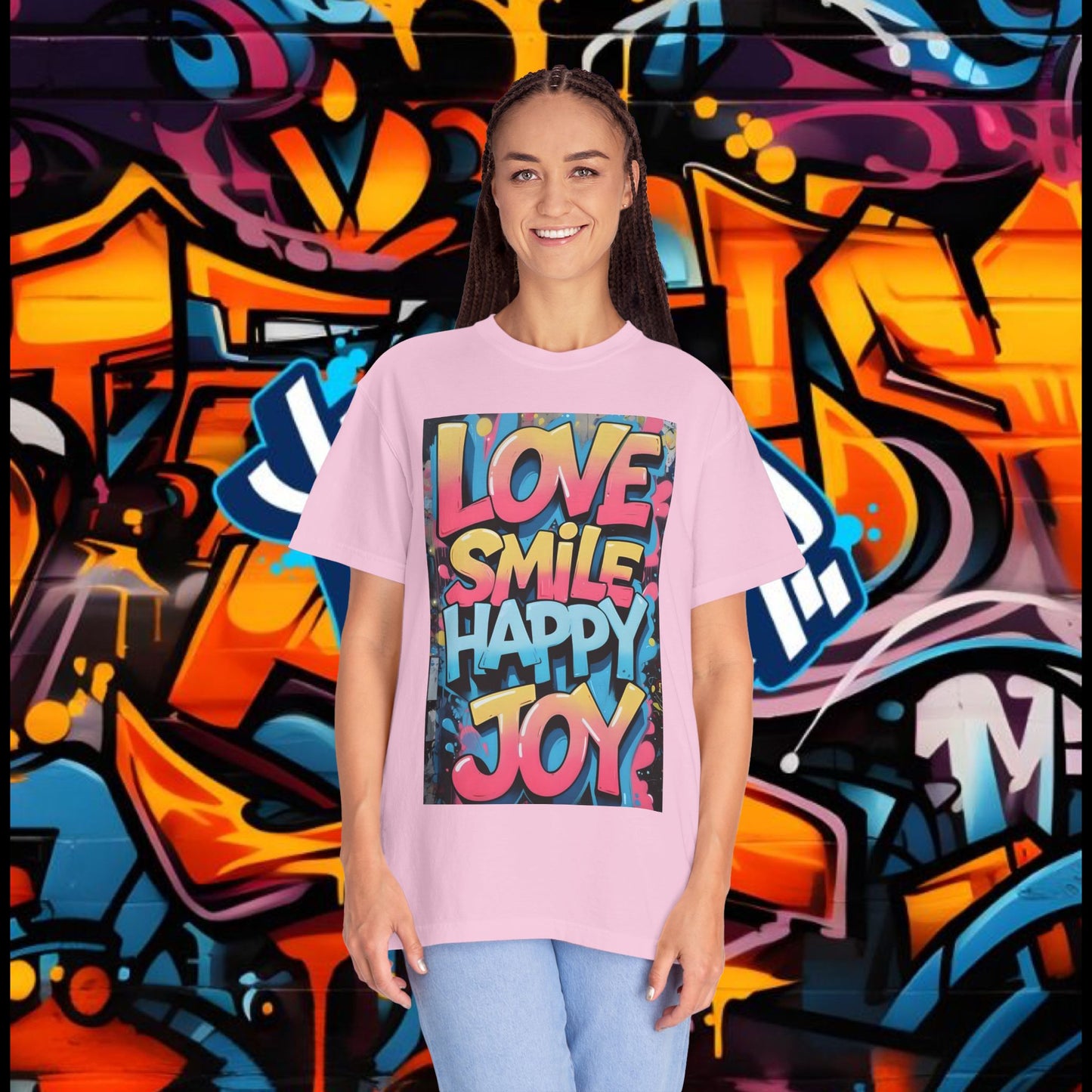 Vibrant Positive Vibes T-Shirt, Affirmation Tee, Casual Wear, Gift for Friends, Summer Style, Joyful Graphic Tee