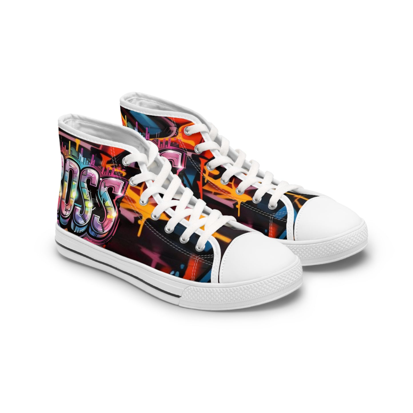 Sneakers Graffiti Boss Female Sk8 High Top