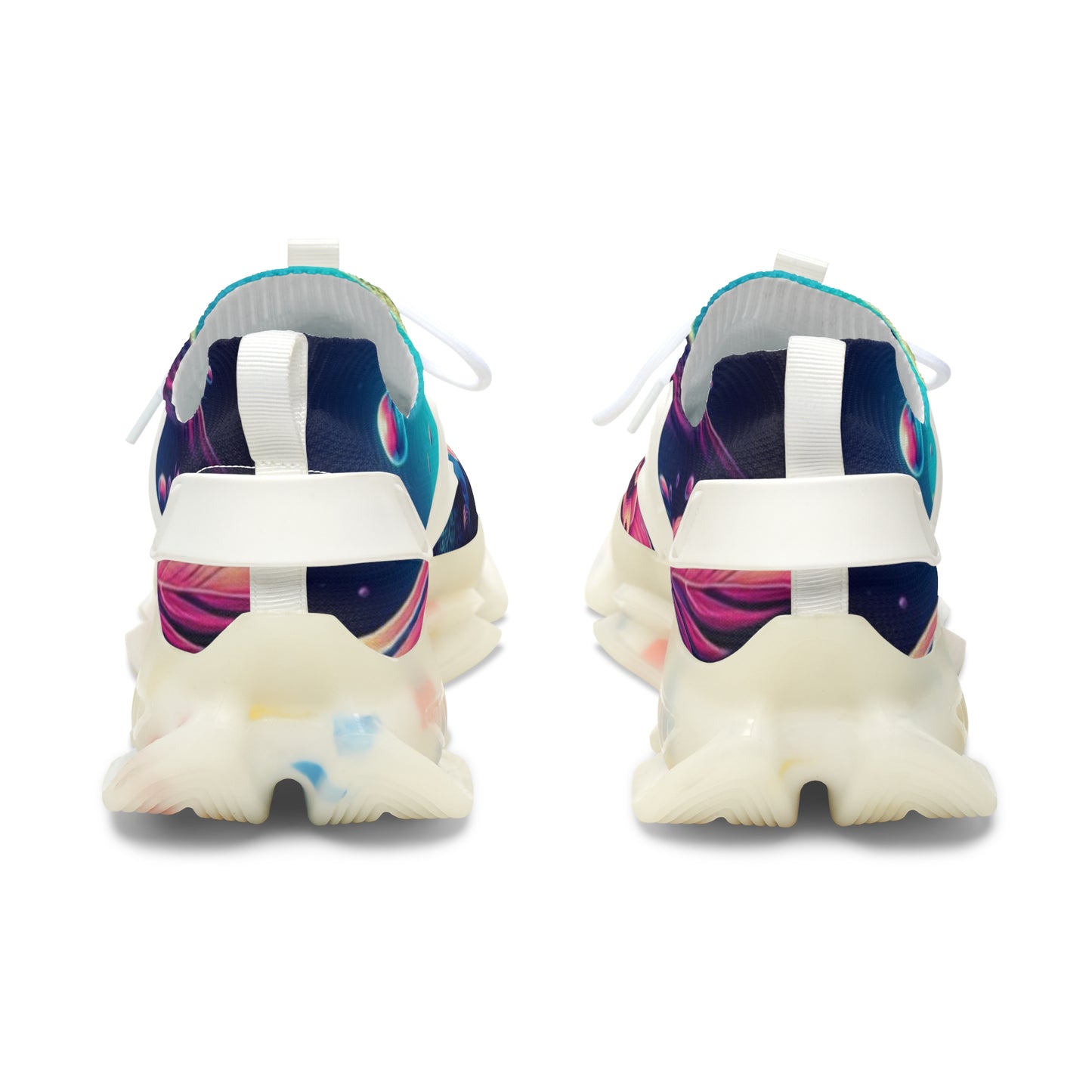 Mesh Sneakers - Hummingbird n Rose Design