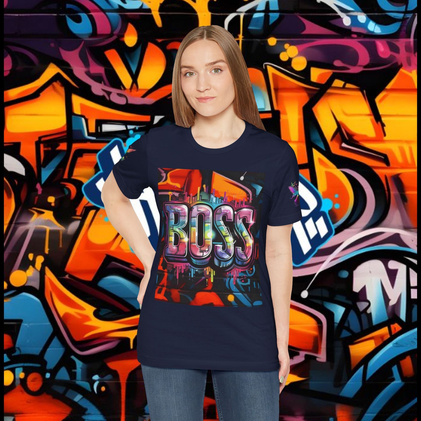 Graffiti Boss Female Tee
