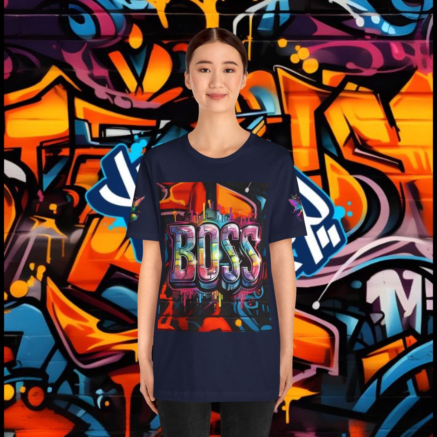 Graffiti Boss Female Tee